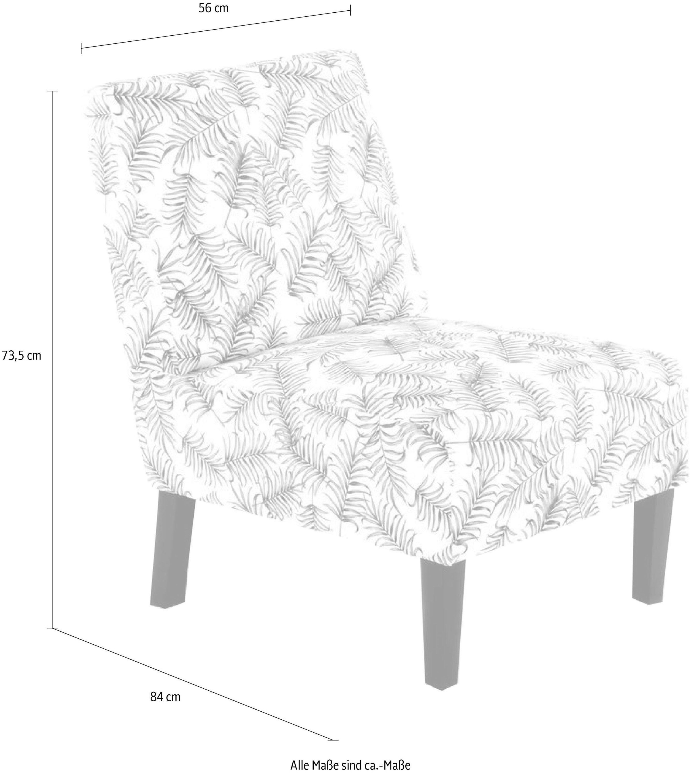 Kayoom Stuhl »Indira 210, mit gepolsterter Sitzfläche und Rückenlehne« () 1 Stk.stilvoll, modern, ideal für moderne Einrichtungen