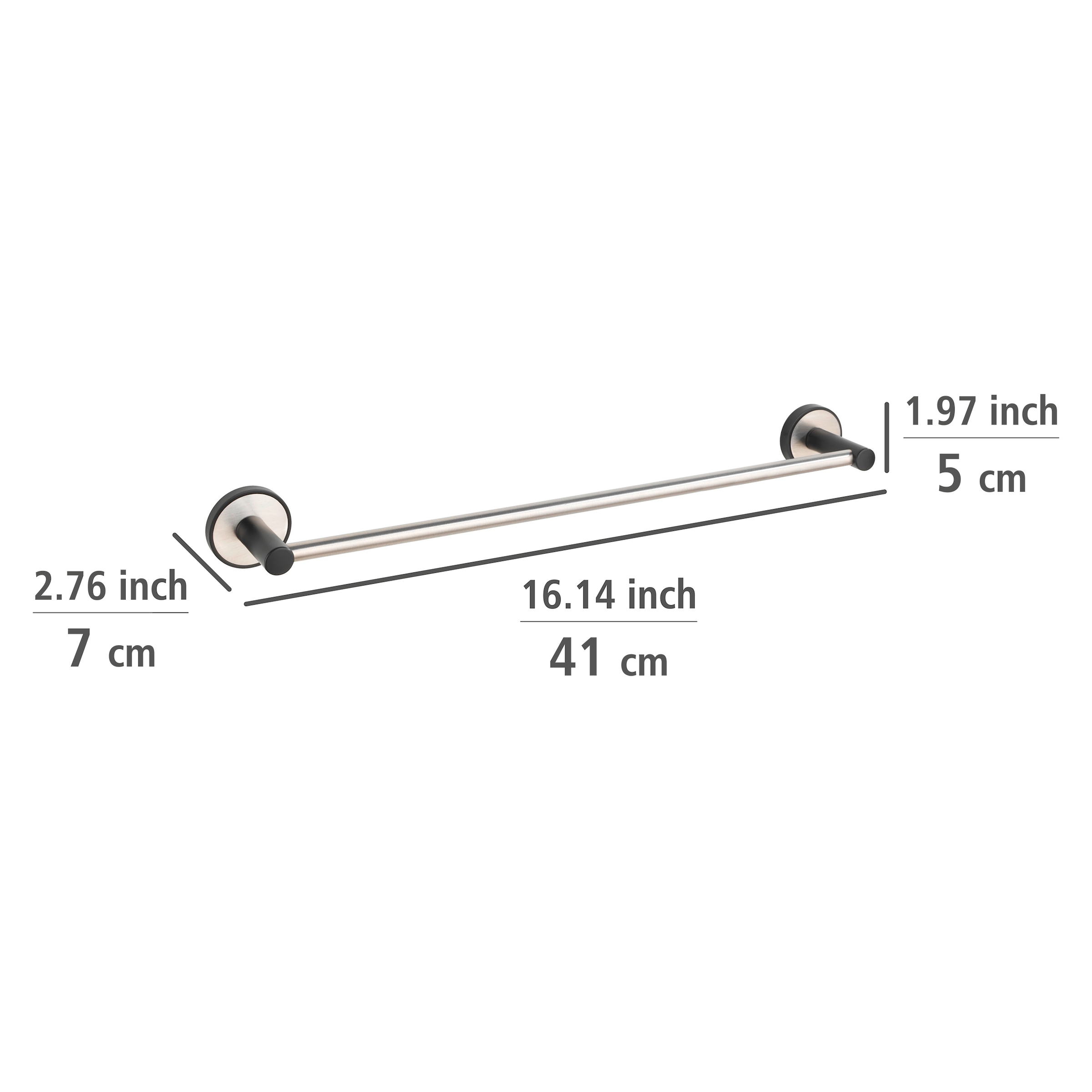 WENKO Handtuchstange »UV-Loc® Udine«, befestigen ohne Bohren