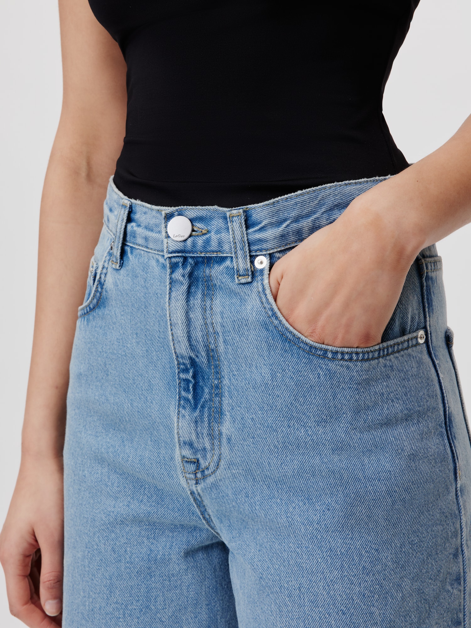LeGer Straight-Jeans »Cleo Tall, LeGer by Lena Gercke« Regular fit mit praktischen Taschen