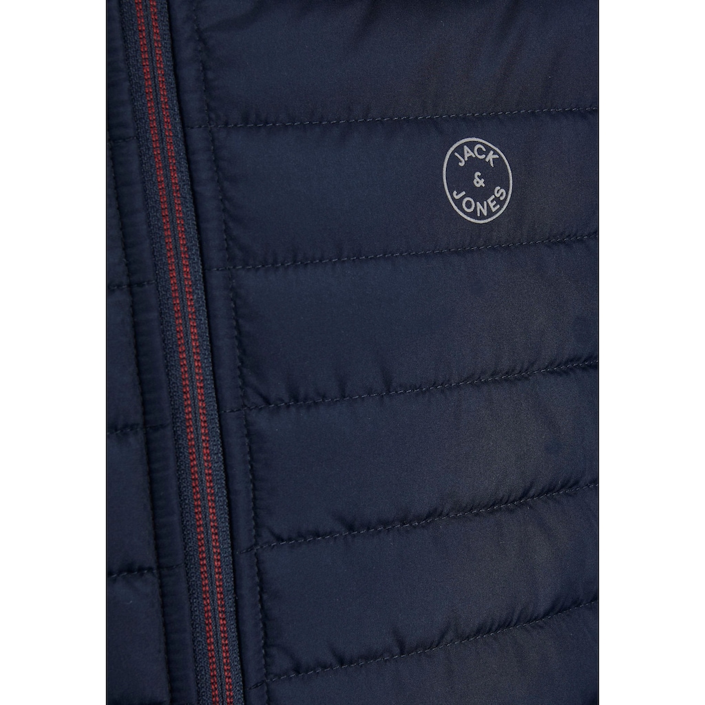 Jack & Jones Junior Hybridjacke »JJEMULTI QUILTED JACKET NOOS JNR«, mit Kapuze