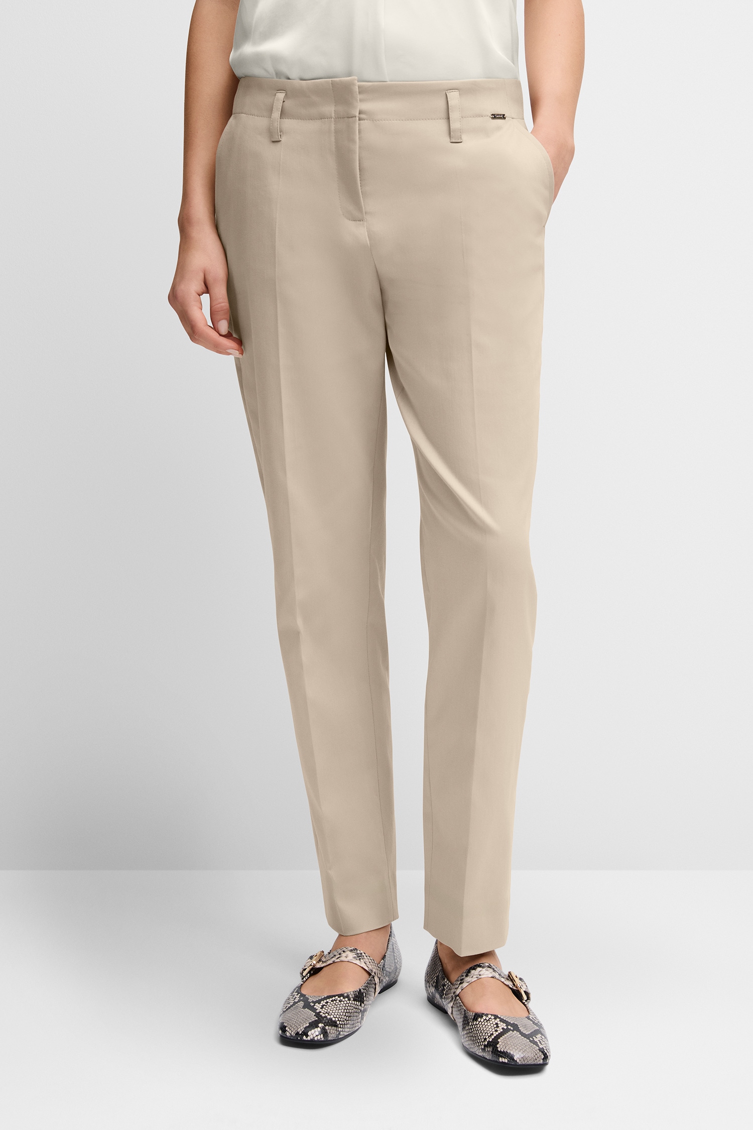 Cinque Anzughose »CIHAMELIN«  Tapered Fit, fließender Stoff, cleane Silhouette