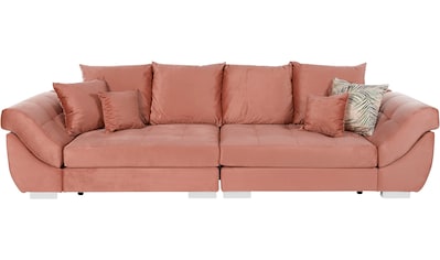 INOSIGN Big-Sofa »Rome«, Steppung im Sitzbereich, Federkern-Polsterung kaufen