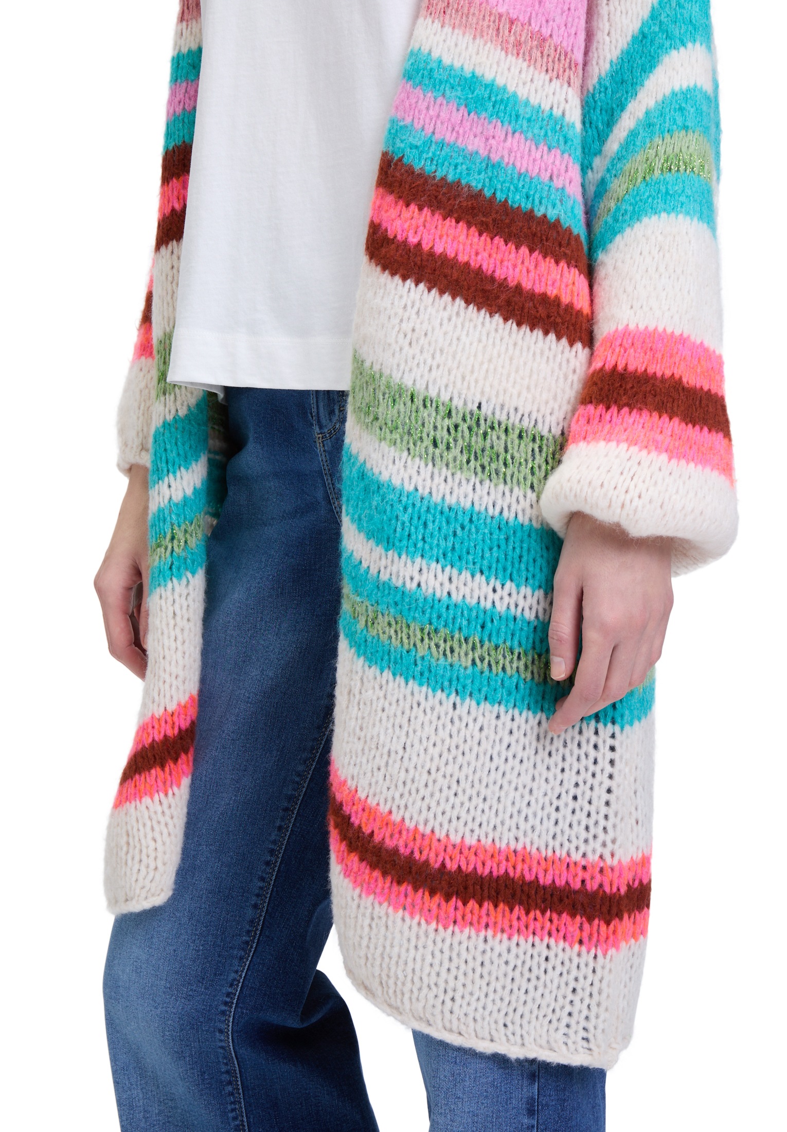 Cartoon Cardigan »Strick-Cardigan mit Blockstreifen«