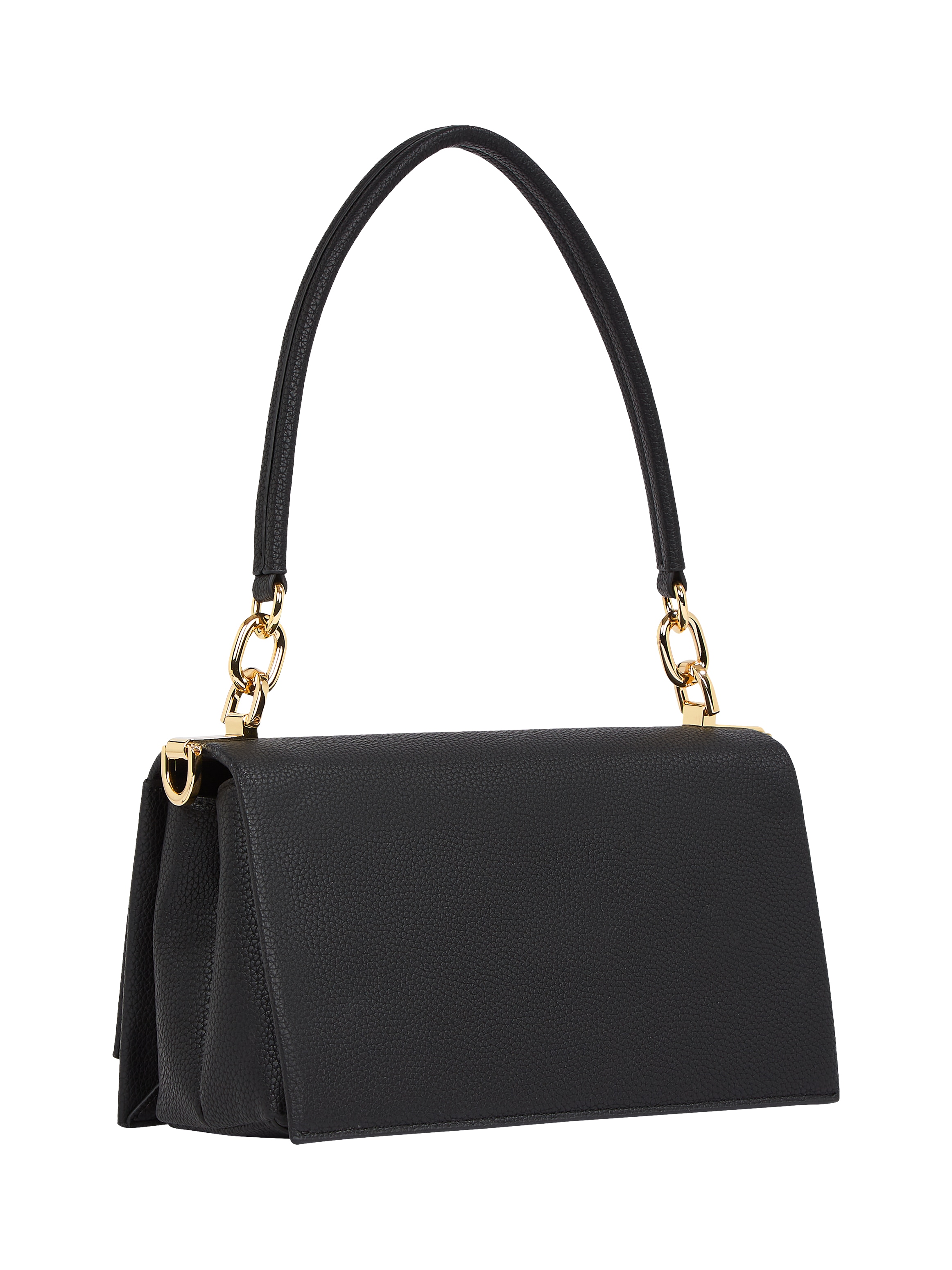 Tommy Hilfiger Umhängetasche »TH HER MED CROSSOVER«, Abendtasche, Clutch, Mini Bag mit goldfarbenem Highlights