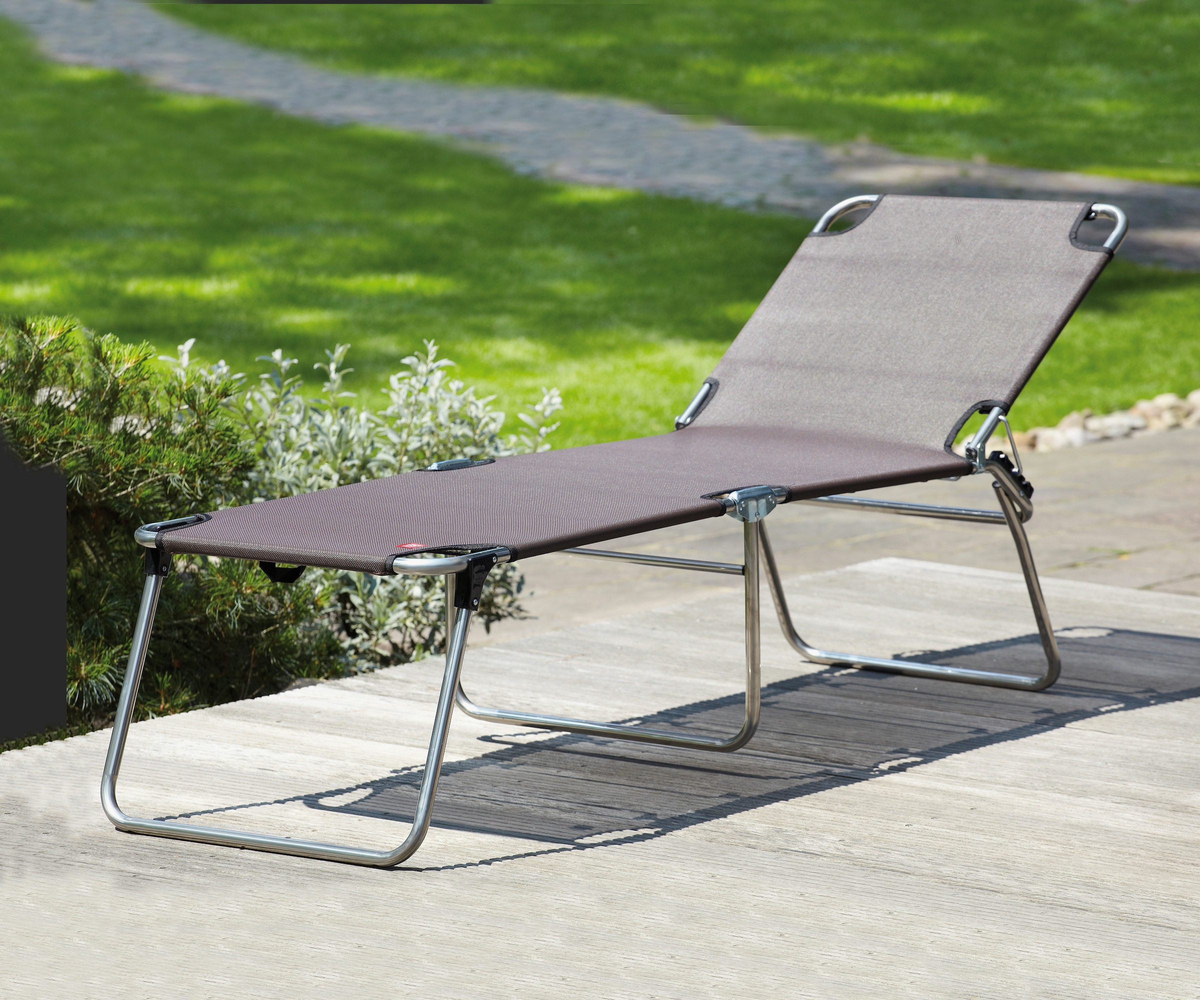 Fiam Relaxliege »fiam amigo 40+ sun«, Dreibeinliege mit Sonnendach