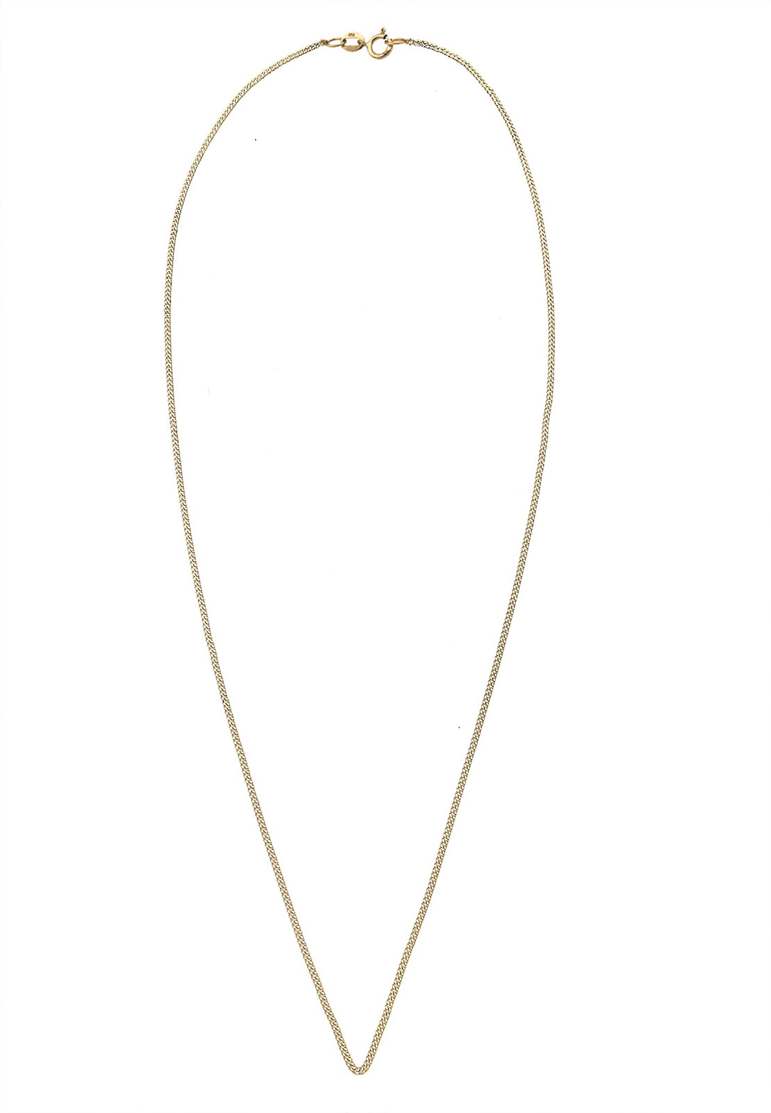 Elli Premium Kette ohne Anhänger »Halskette Basic-Kette 585 Gelbgold«