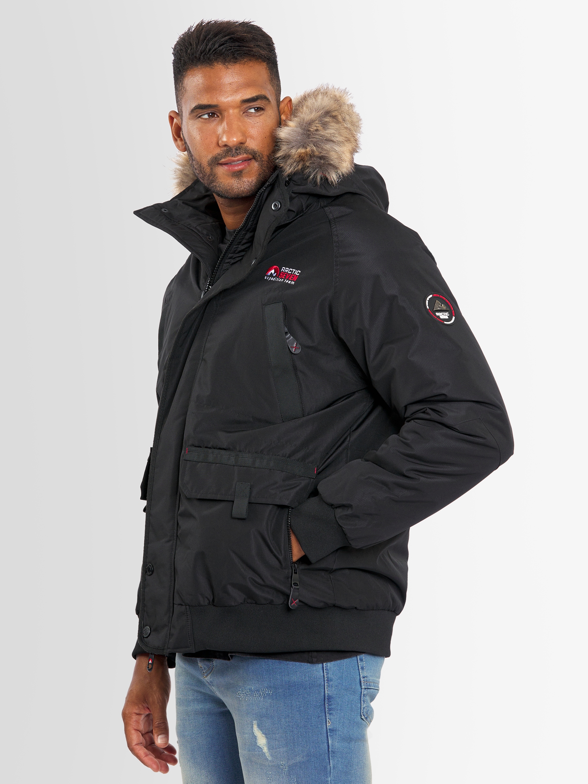 Arctic Seven Winterjacke »Arctic Seven Herren Winterjacke AS288«