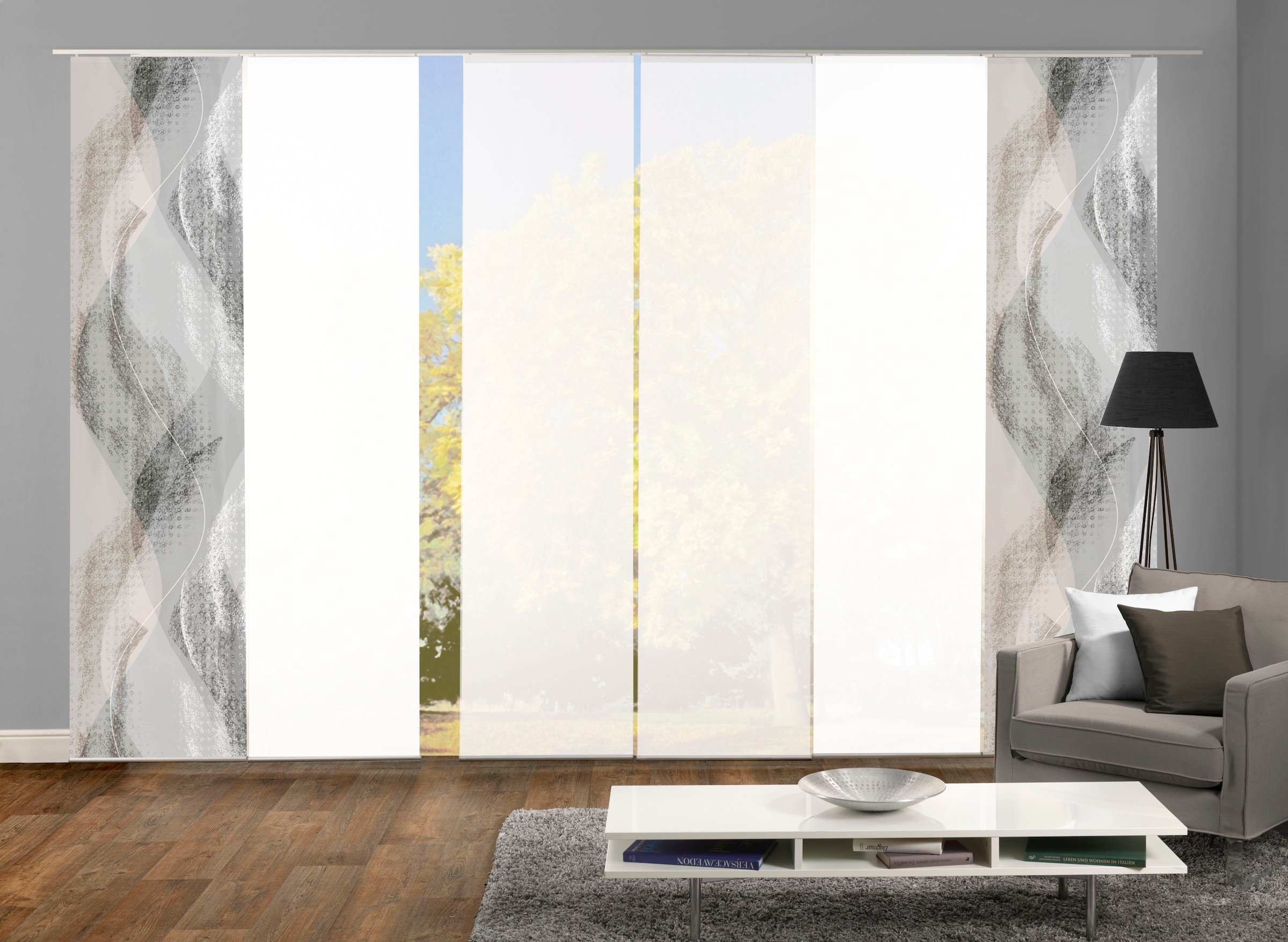 HOME WOHNIDEEN Schiebegardine »TORRE«, (1 St.), DIGITALDRUCK