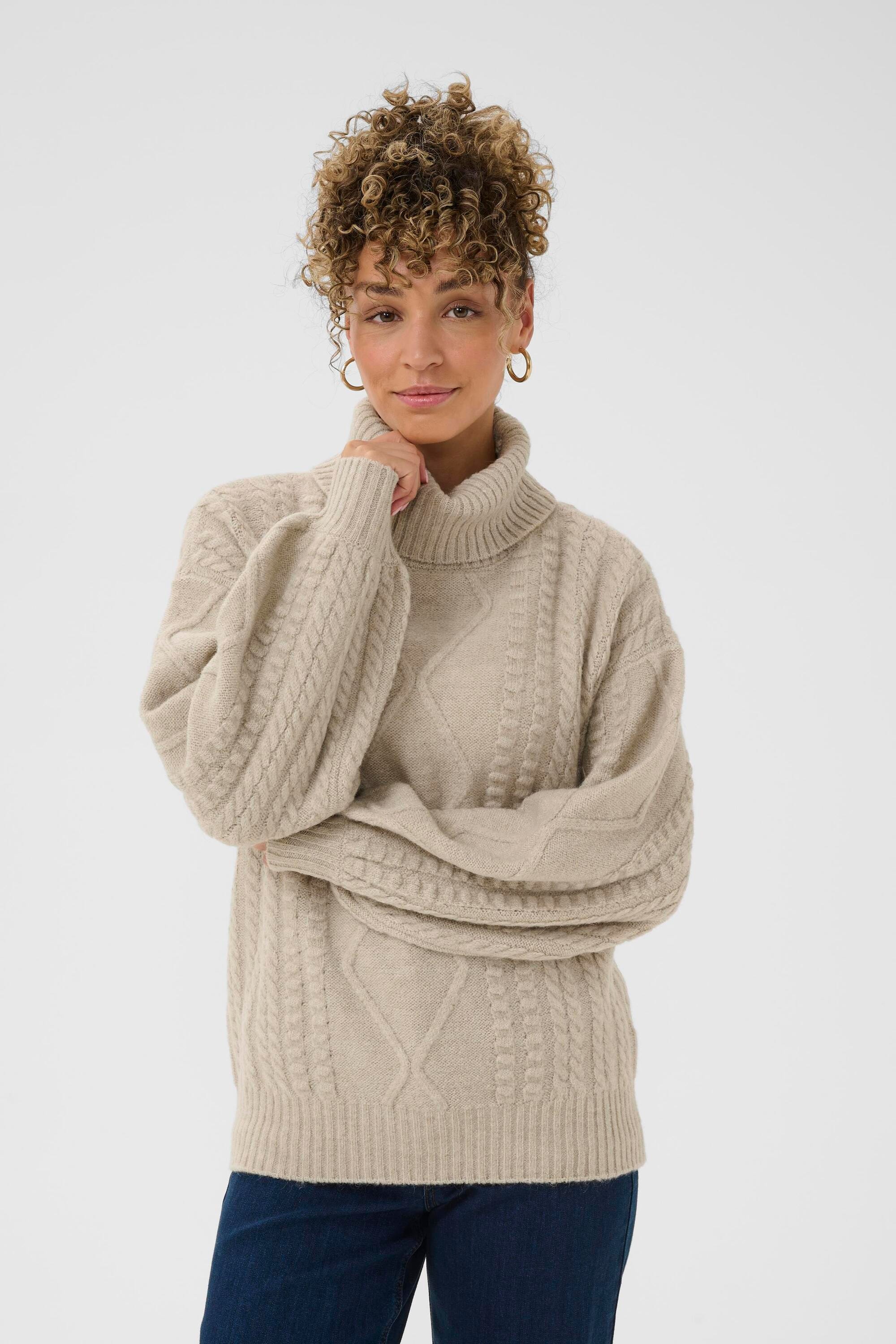 Cream Strickpullover »Strickpullover CRPumpkin«