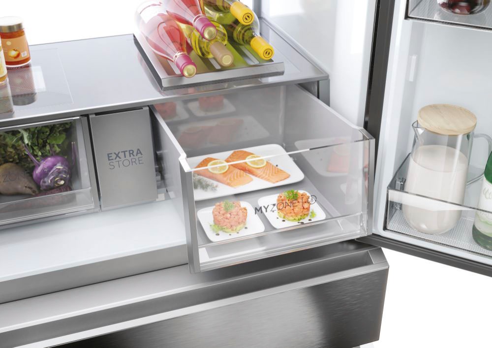Haier French Door FD 90 SERIES 7 PRO »HFW7918ENMP«, 178 cm hoch, 91 cm breit, Nutzinhalt: 629 Liter, MyZone Plus