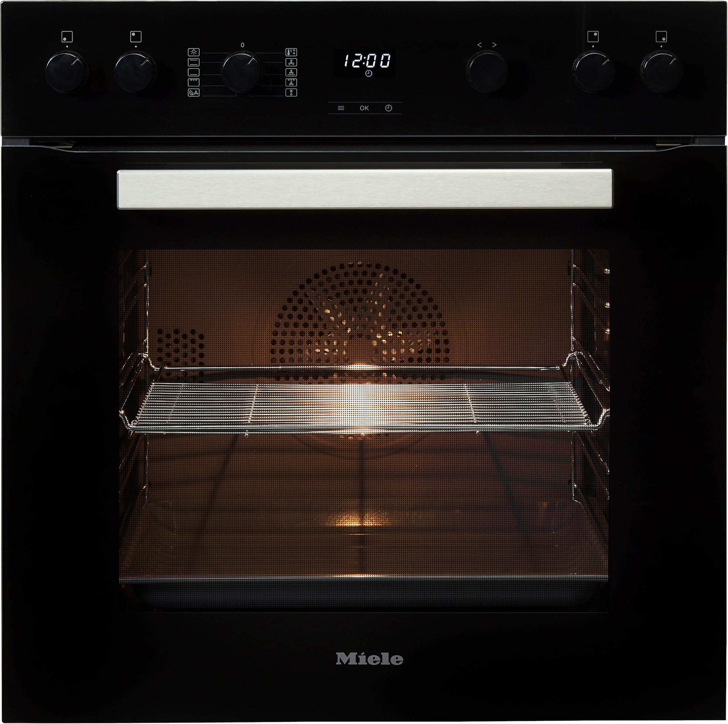 Miele Elektro-Herd-Set »H2455E OBSW + KM 6003 LPT« Herd-Set - Kombination aus Herd und flexibel nutzbarem Kochfeld