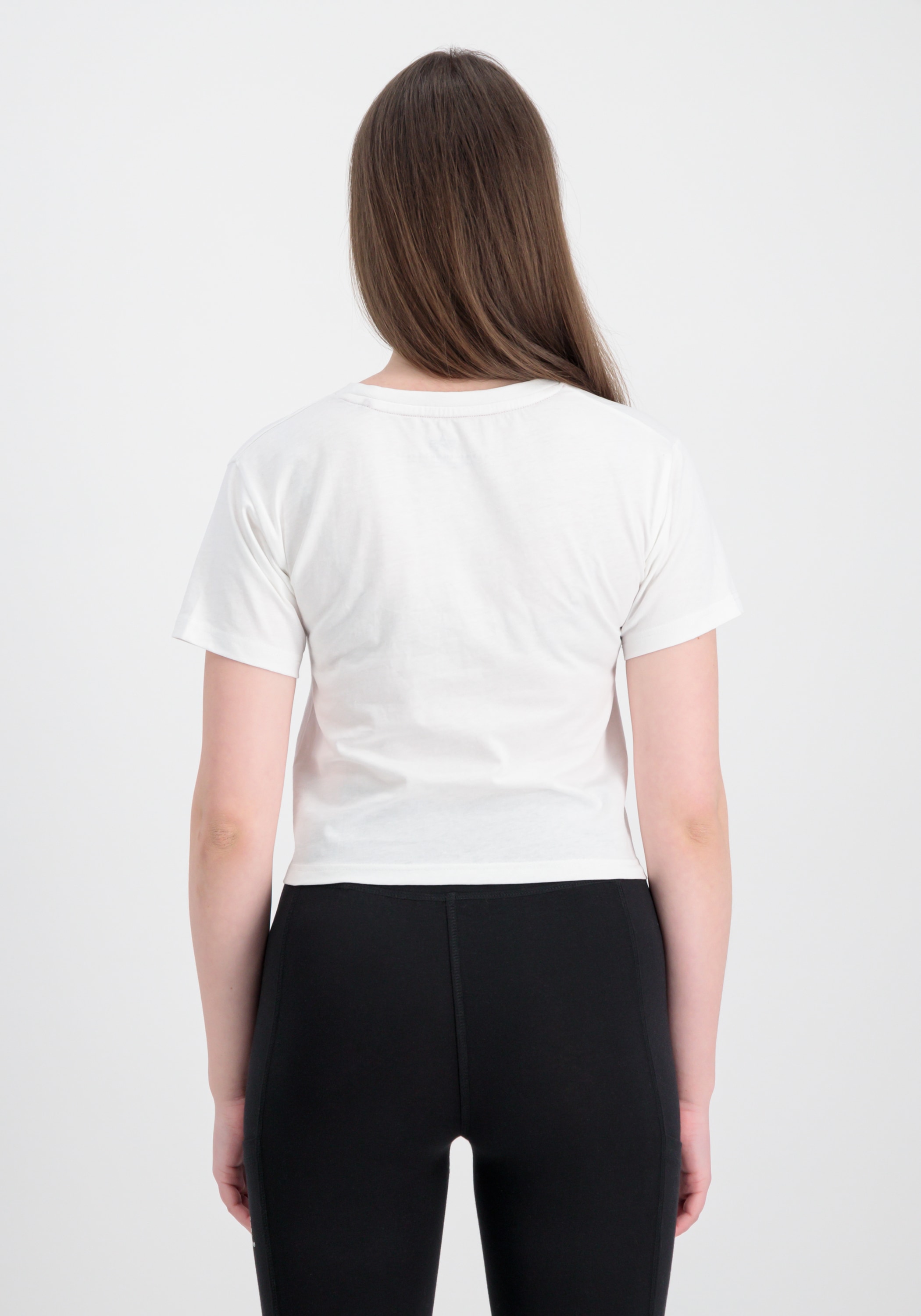 Alpha Industries Muscleshirt »Alpha Industries Women - T-Shirts Knotted Crop T-Shirt Women«