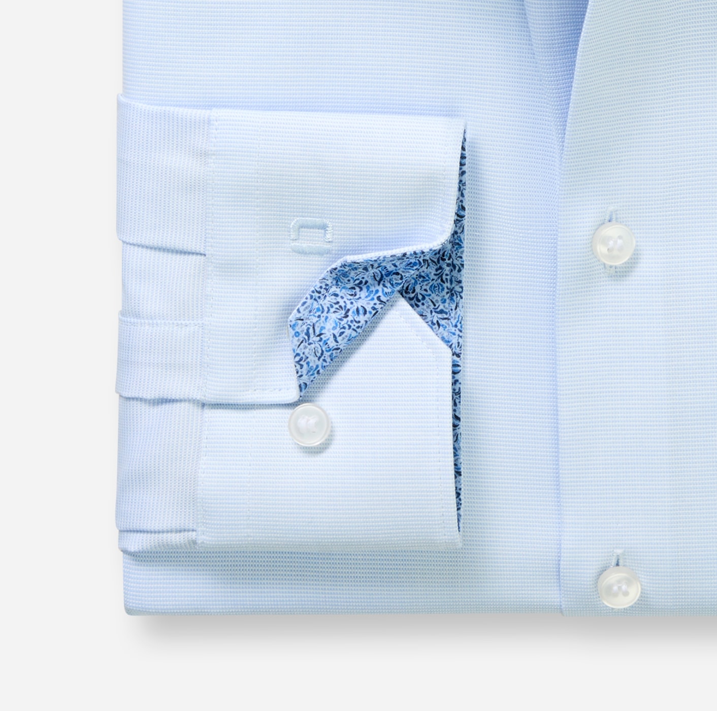 OLYMP Langarmhemd »No 6 six« super slim, Kentkragen, Businesshemd