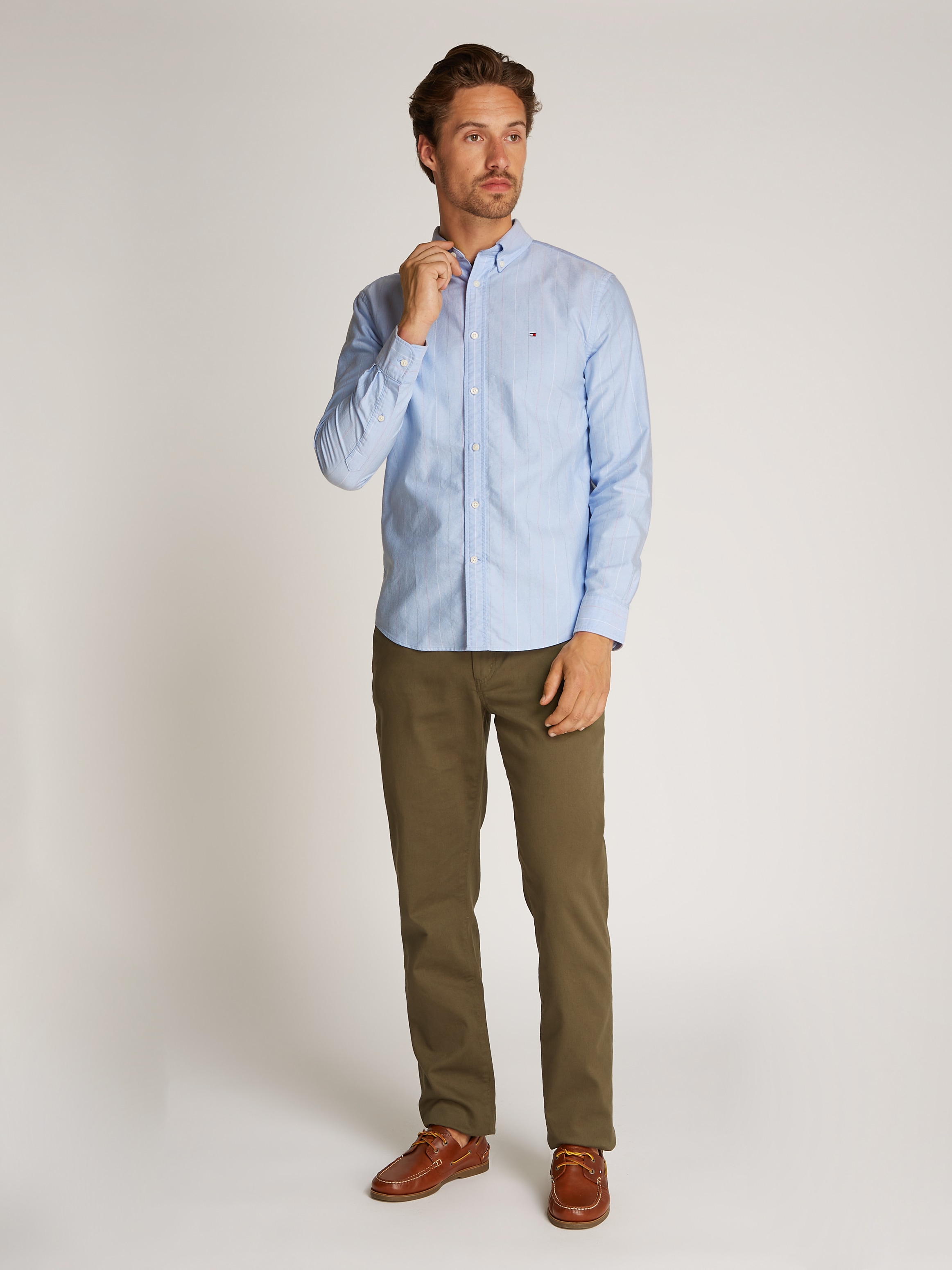 Tommy Hilfiger Businesshemd »HERITAGE OXFORD FINE STP SHIRT«