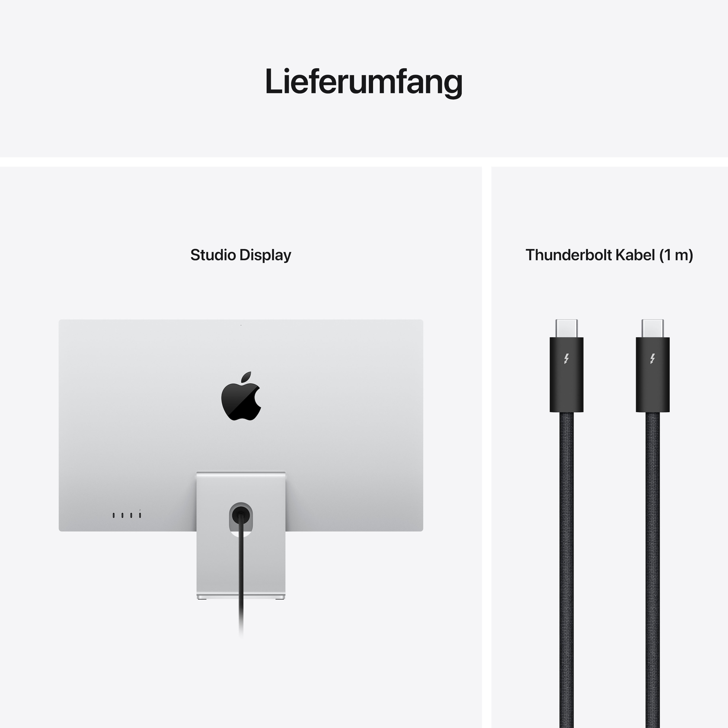 Apple LED-Monitor »Studio Display«, 68,3 cm/27 Zoll, 5120 x 2880 px, 5K