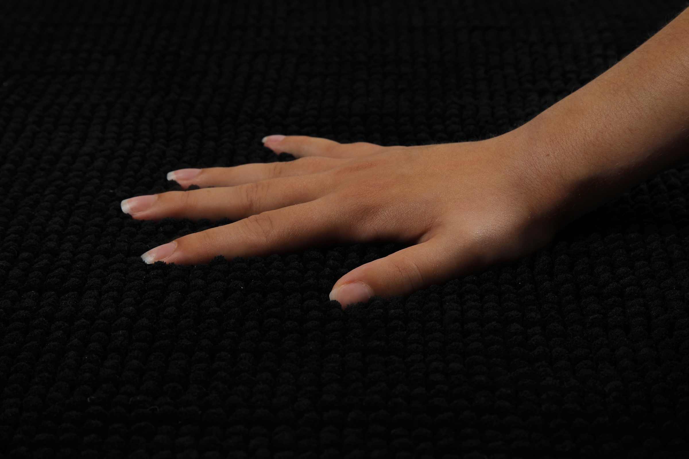 OTTO home Badematte »Kaelan , weicher Chenille« Höhe 14 mm rutschhemmend beschichtet fußbodenheizungsgeeignet Badvorleger, Badteppich weiches Chenille, pastellfarben, Badezimmer