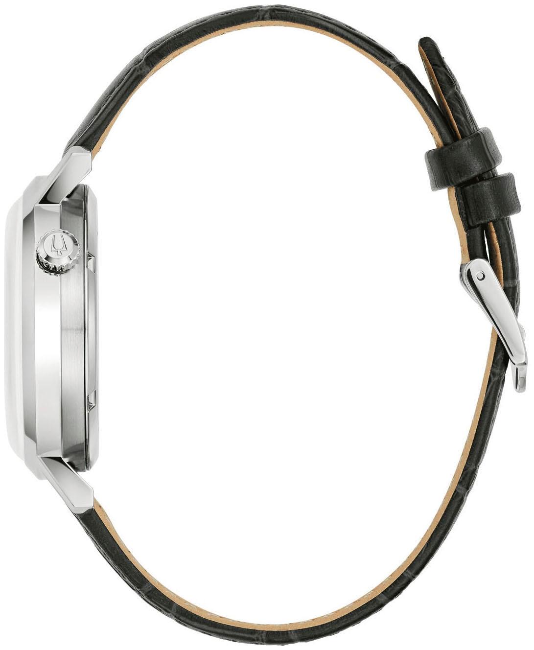 Bulova Automatikuhr, Armbanduhr, Herrenuhr, Mechanische Uhr, Lederarmband, analog