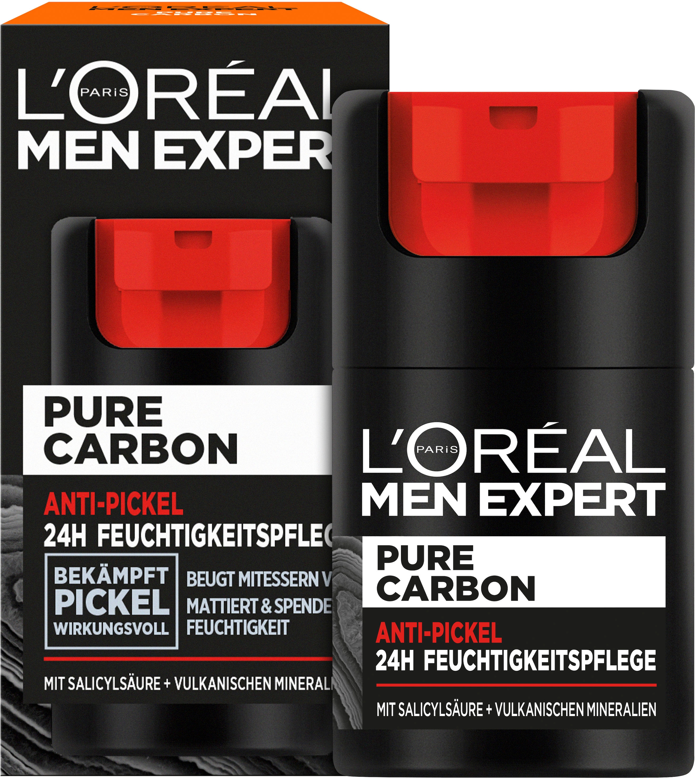 L'ORÉAL PARIS MEN EXPERT Gesichtsgel »L'Oréal Men Expert Pure Carbon Anti-Pickel Pflege«
