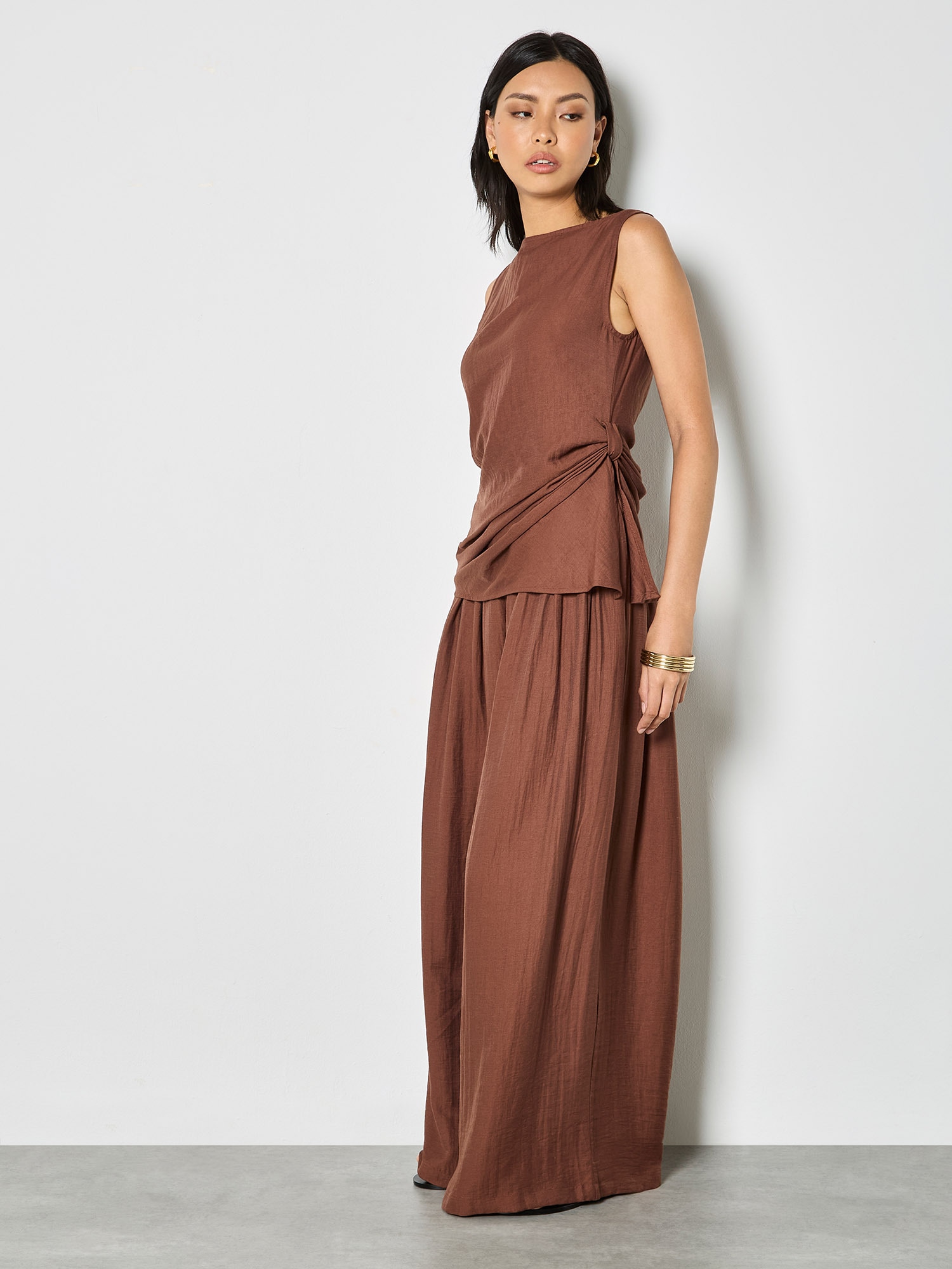 Apricot Stricktop »Top« mit seitlichem Knoten
