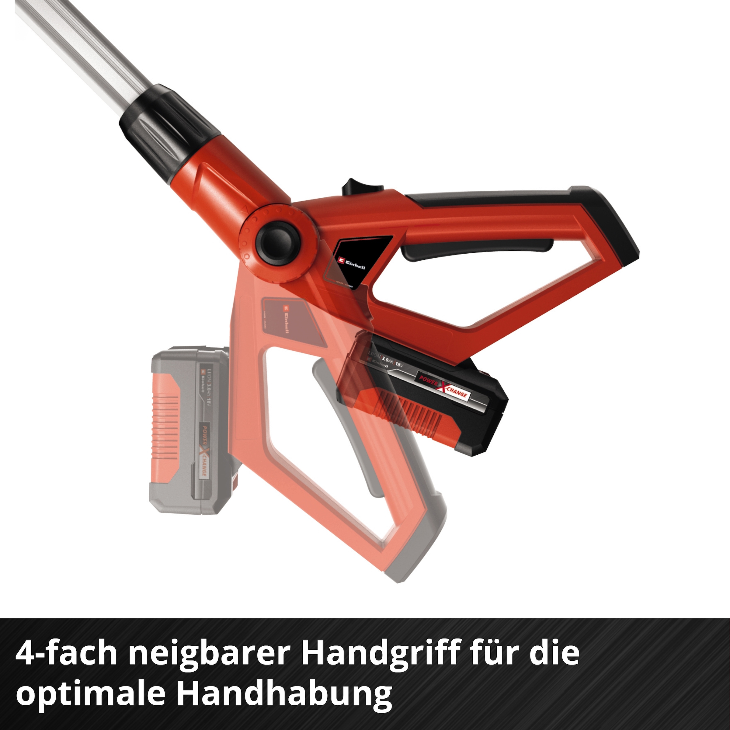 Einhell Teleskop-Heckenschere »GE-HH 18/45 Li T-Solo«, (1 St.)