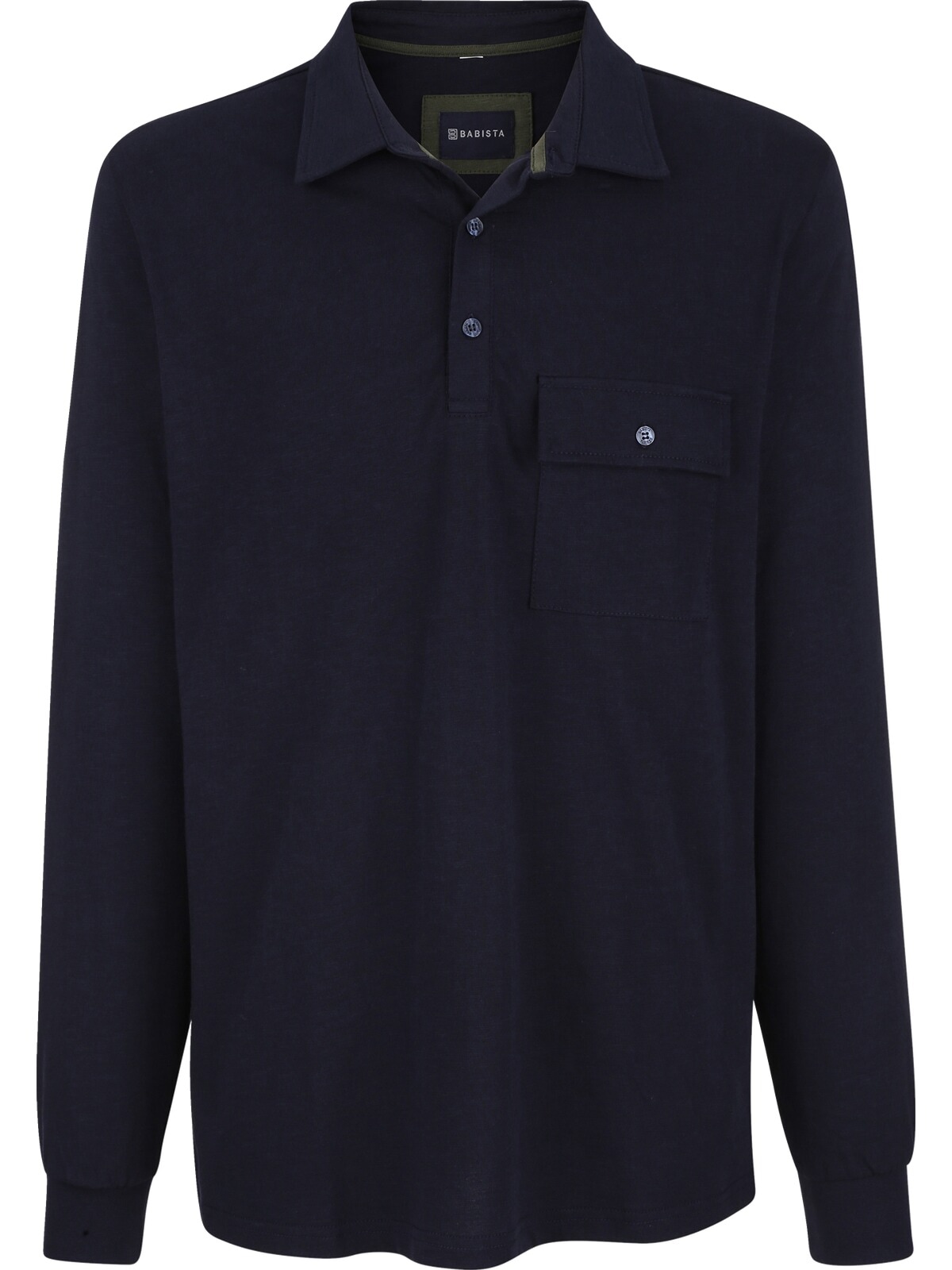 Babista Poloshirt »Langarm-Poloshirt FIOREZONTO«, (1 tlg.), mit elastischem Bündchen
