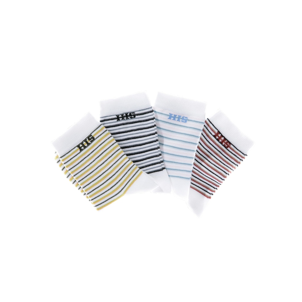 H.I.S Basicsocken, (Set, 4 Paar)