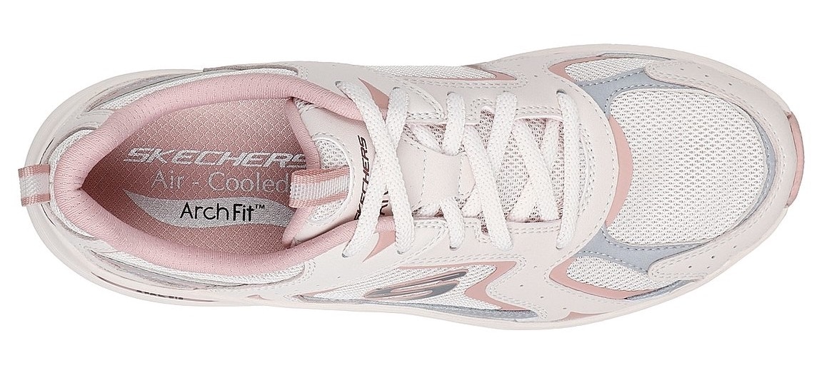 Skechers Sneaker »ARCH FIT 2.0«, Chunky Sneaker, Schnürschuh mit Plateau Sohle