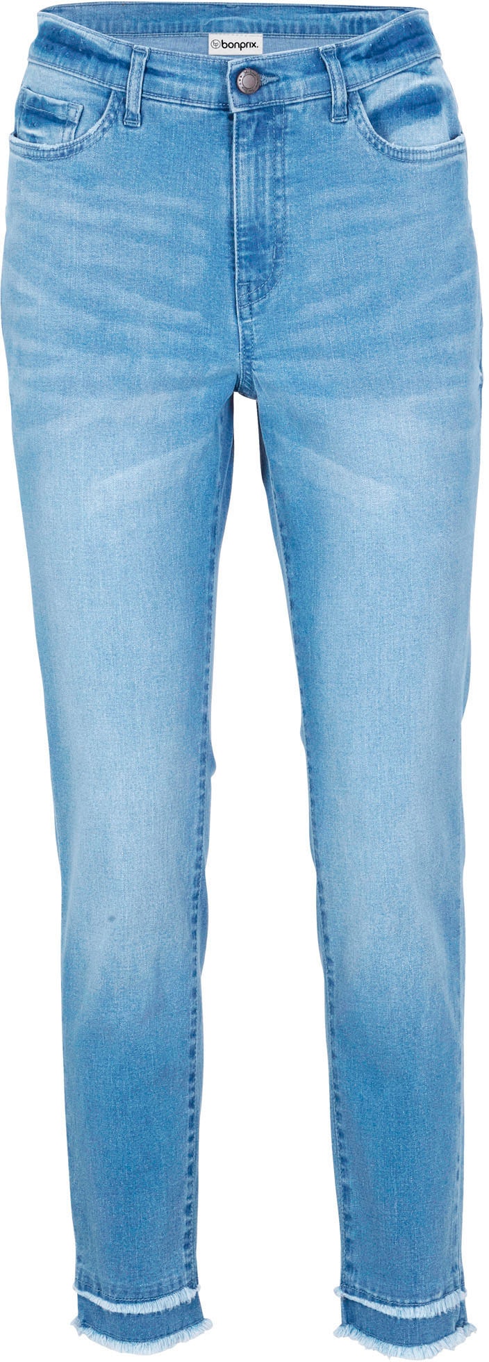 bonprix 7/8-Jeans 7/8-Schnittform, Slim Fit Passform, aus Baumwollmischung