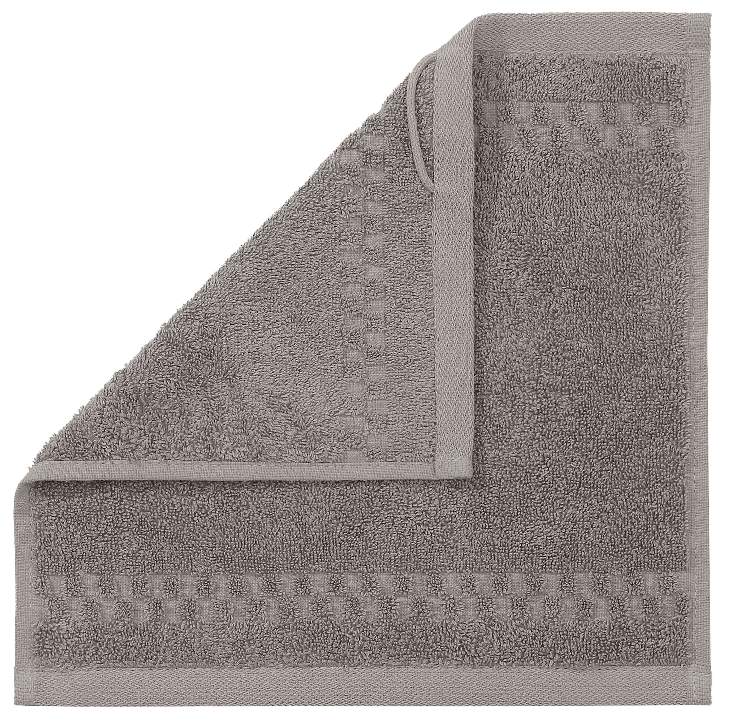 Home affaire Waschlappen »Regona, Seiftücher (30x30cm), flauschig und weich, 500 gr/m²«, (Set, 10 tlg., 10 Seiftücher (30x30cm), Premium Handtücher mit Bordüre, Handtuch-Set, 100% Baumwolle