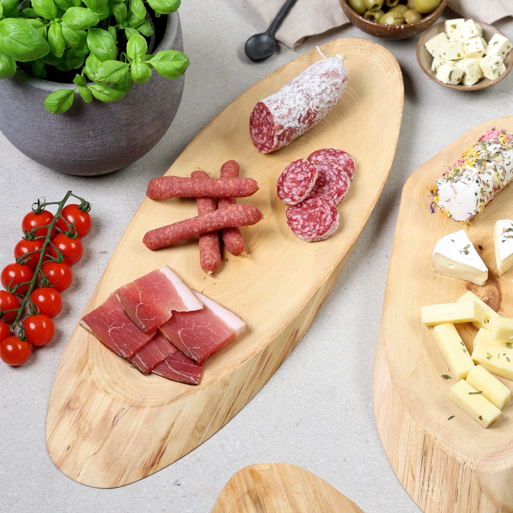 KESPER® Servierbrett »Brett aus Birkenholz, FSC« ideal zum Servieren und Präsentieren von Lebensmitteln