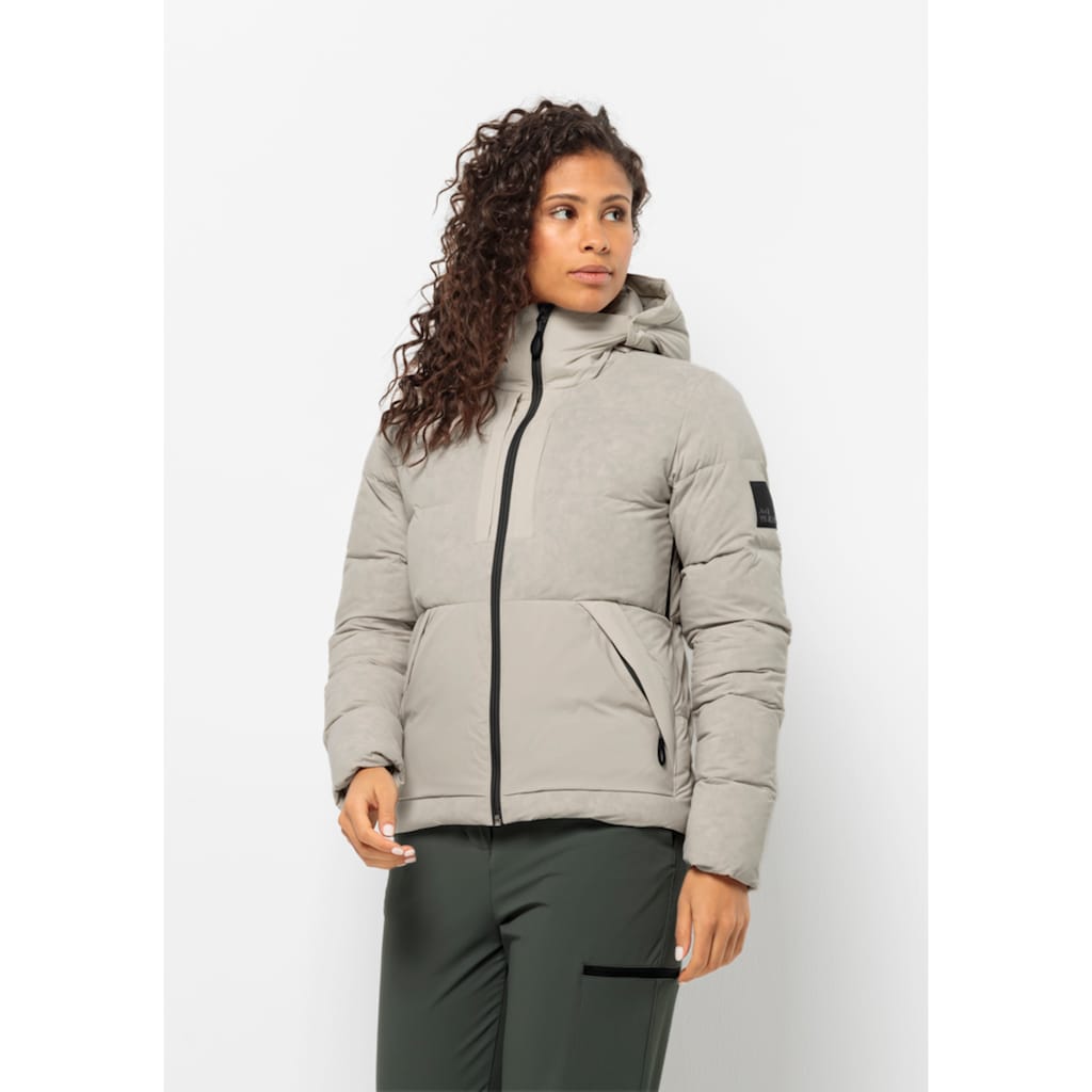 Jack Wolfskin Daunenjacke »WANDERMOOD DOWN JKT W«, mit Kapuze