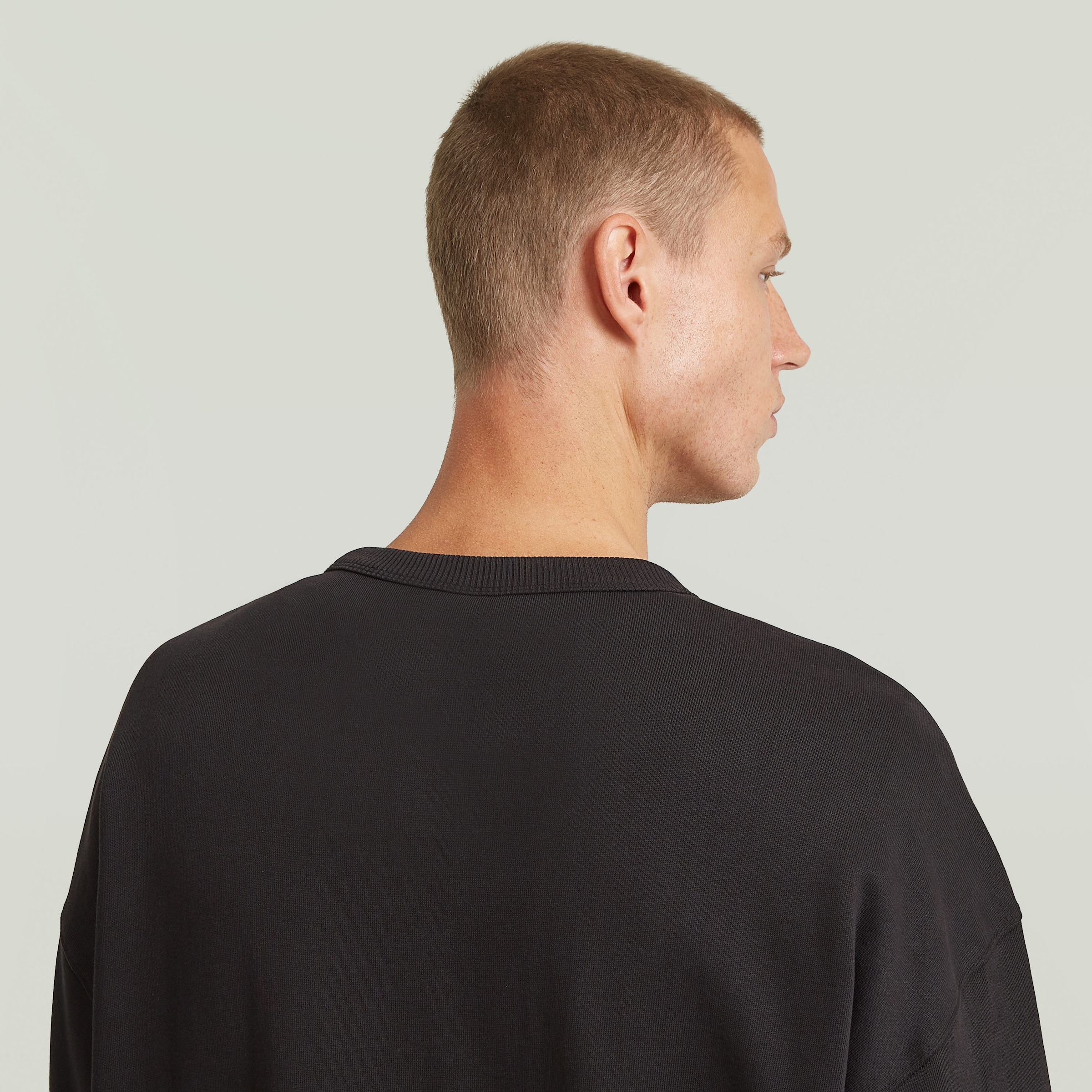 G-STAR Sweater »HB Badge«, im Relaxed Fit, Rundhalsform
