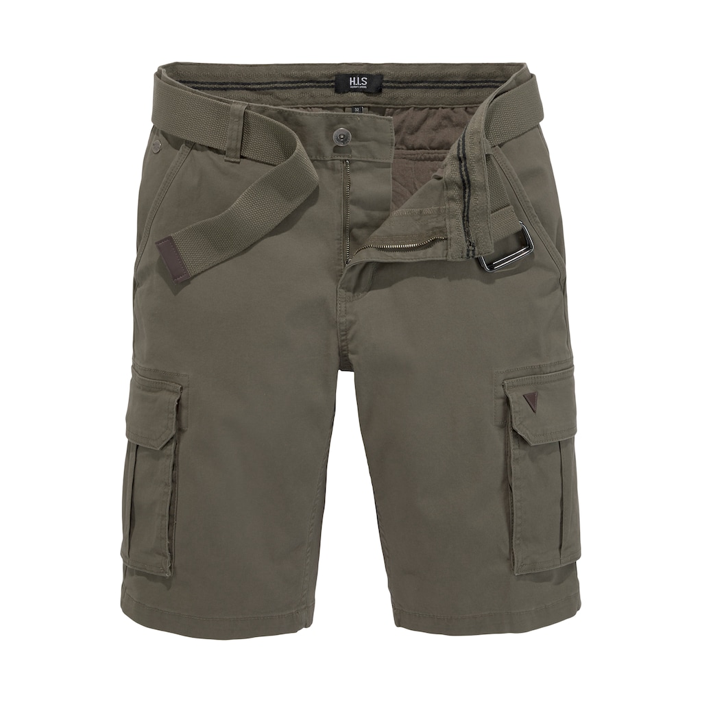 H.I.S Cargoshorts, (Set, 2 tlg., mit abnehmbarem Gürtel)