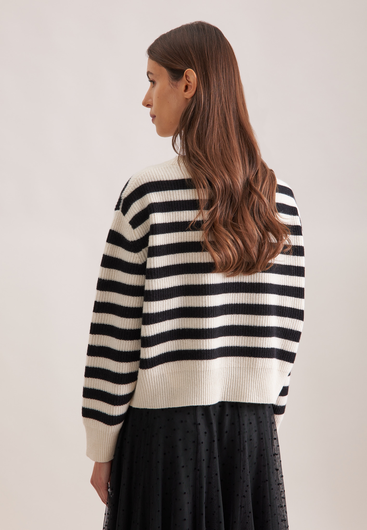 seidensticker Strickpullover 1/1 Gestreift