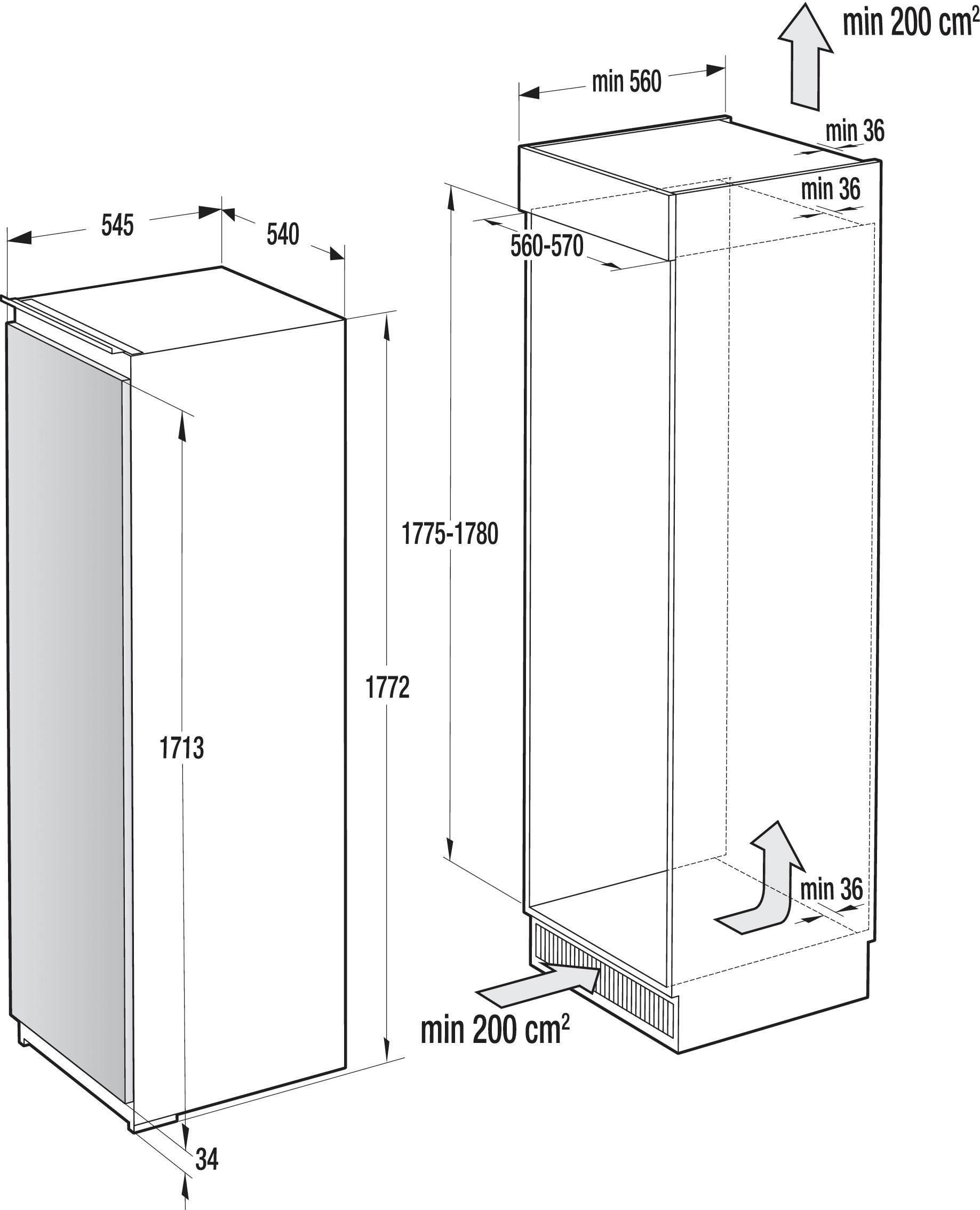 GORENJE Einbaukühlschrank »RBI4182E1«