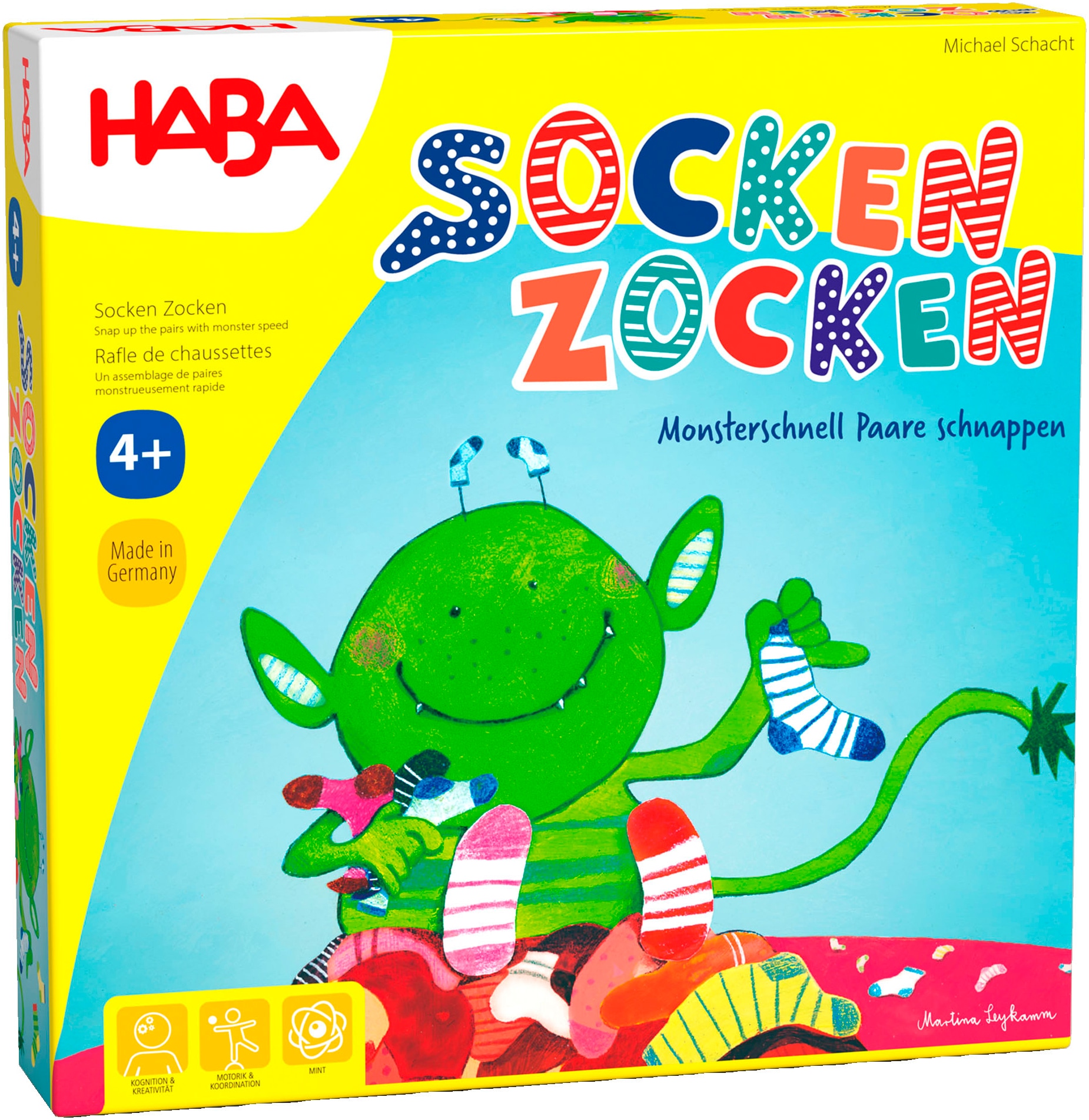 Haba Spiel »Socken zocken«, Made in Germany