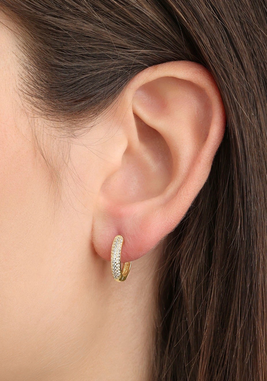 Noelani Paar Creolen »2036062«, mit Zirkonia (synth.)