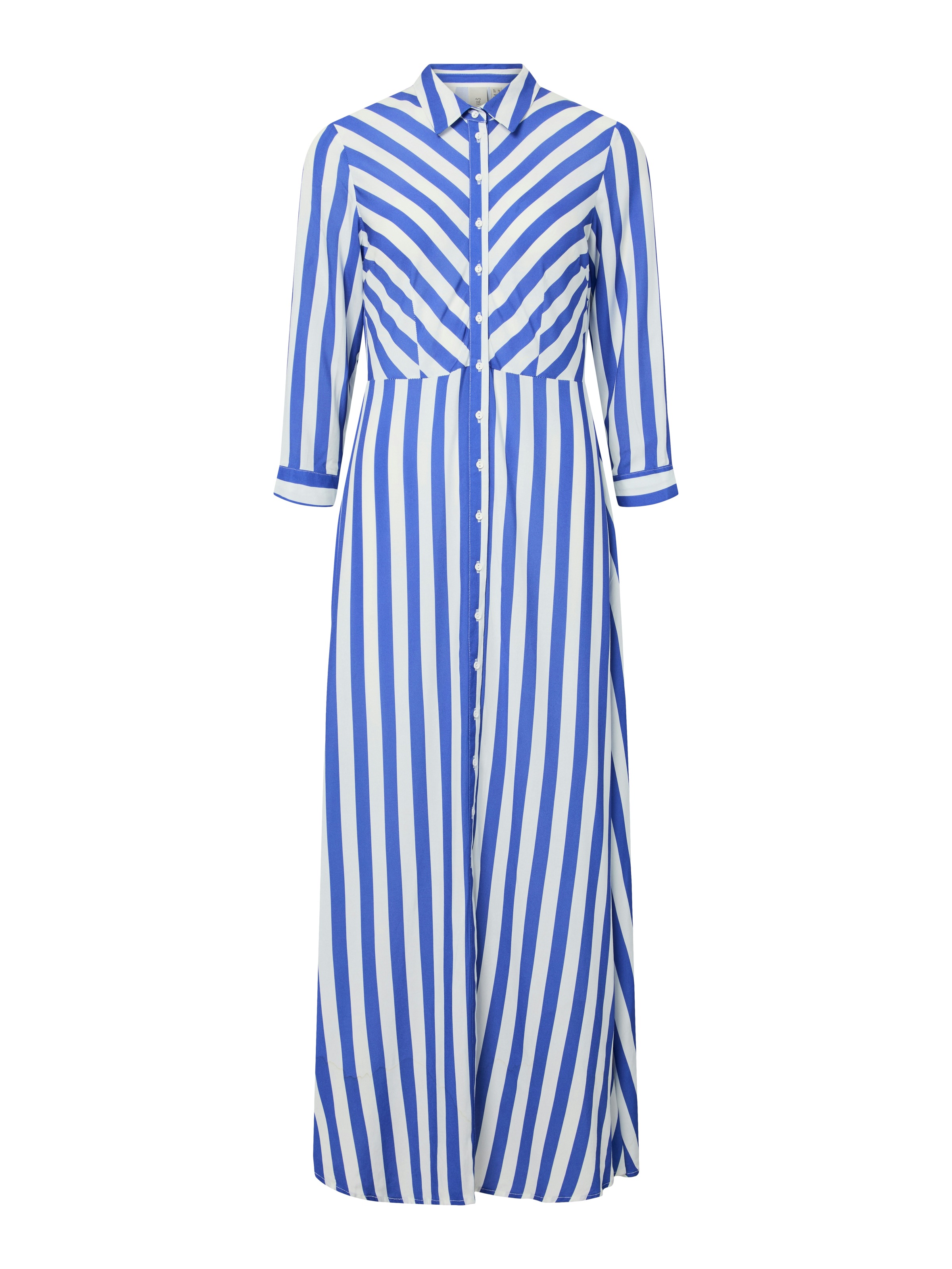 Y.A.S Hemdblusenkleid »YASSAVANNA LONG SHIRT DRESS«, mit 3/4 Ärmel