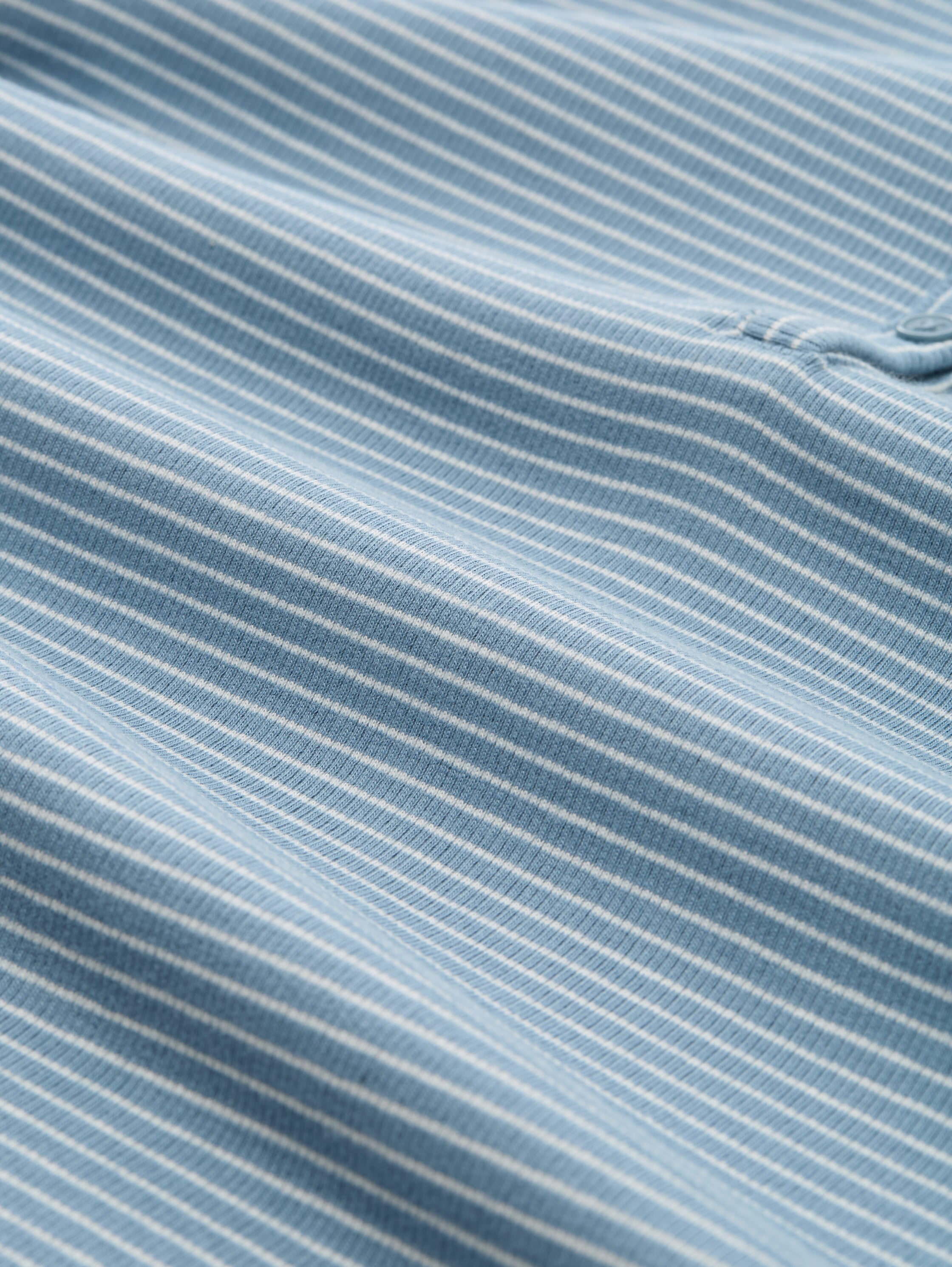 TOM TAILOR Denim Henleyshirt mit Streifen Muster