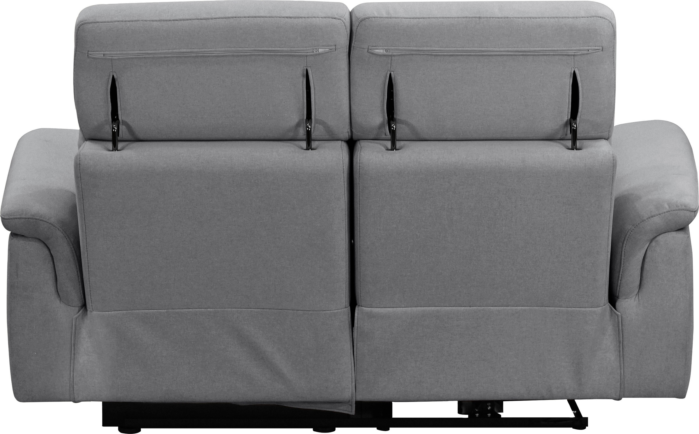Places of Style 2-Sitzer »Pareli 172cm, manuelle u. elektr. Relaxfunktion«, USB, Kopfteil-Verstellung, LED, in Echtleder, Kunstleder, Web