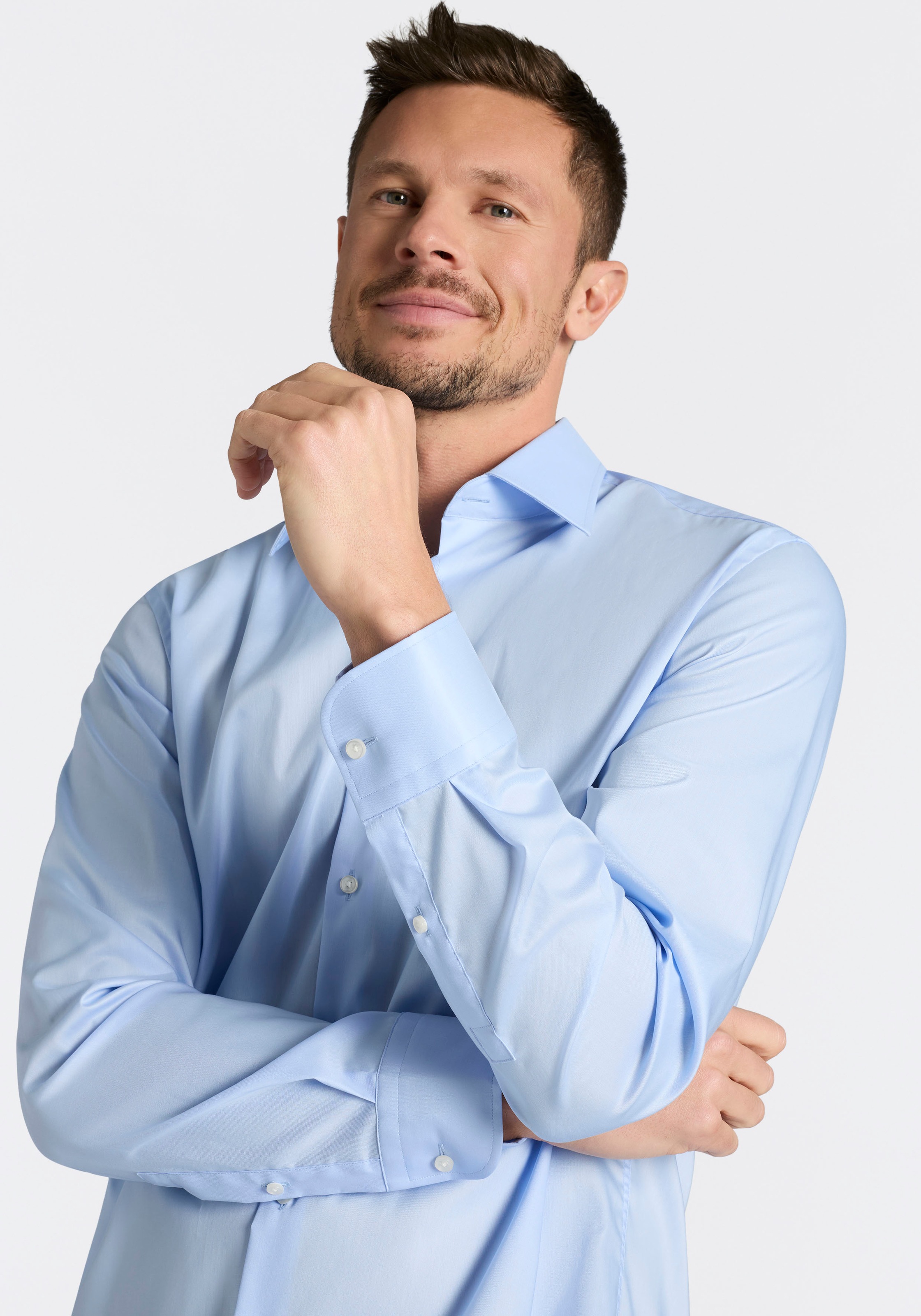 BOSS Businesshemd Kentkragen, Slim Fit, bügelleicht