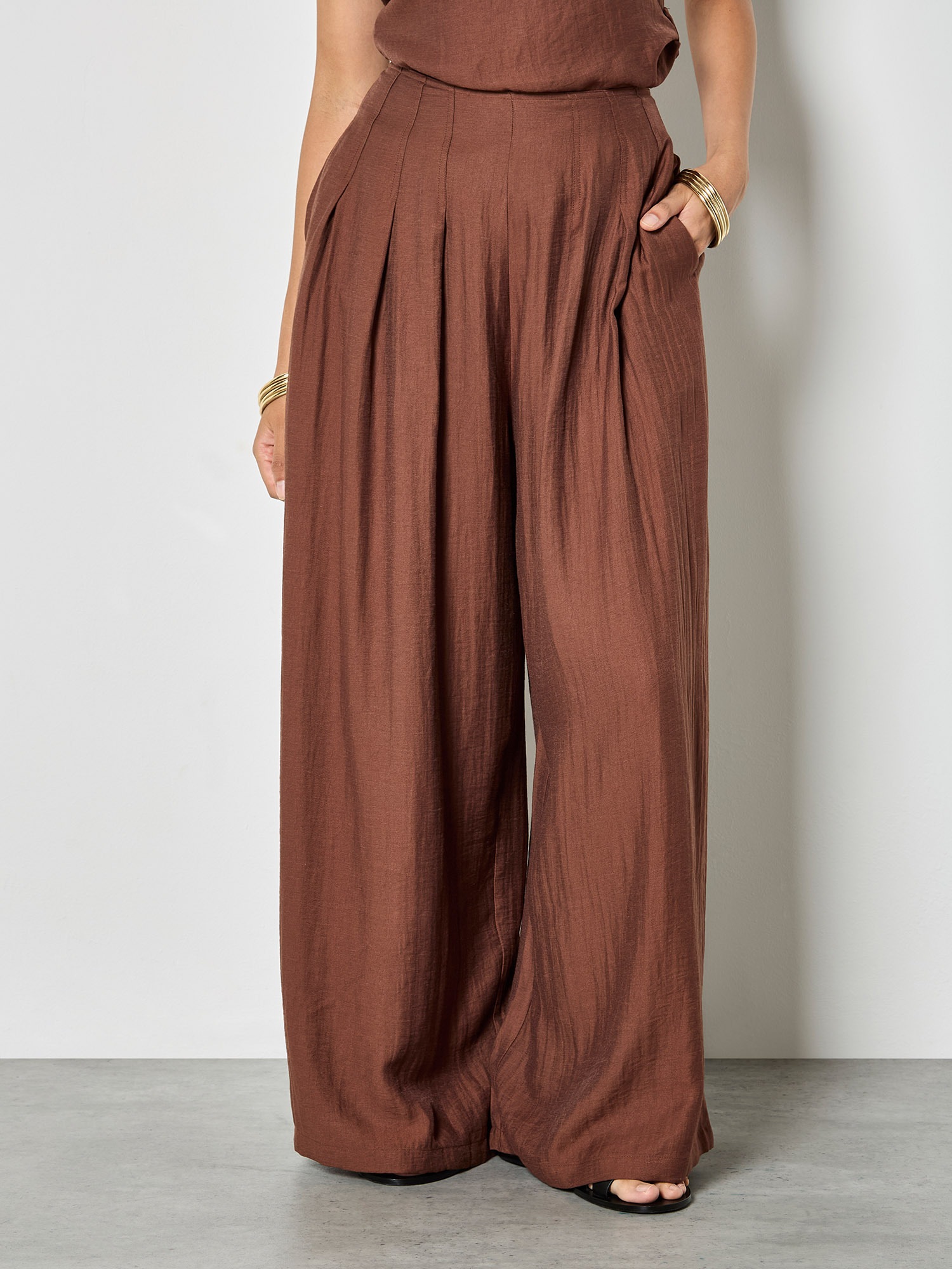 Apricot Palazzohose »Hose«  mit Plissee