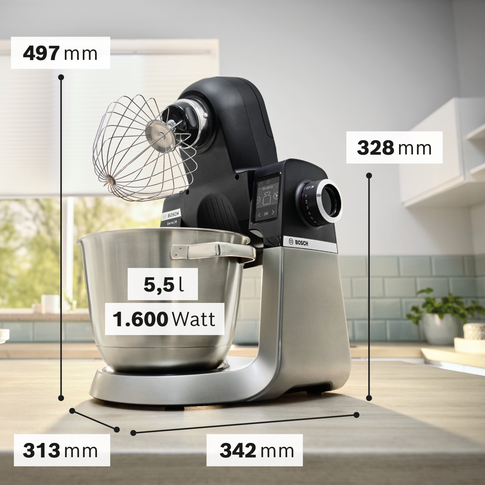 BOSCH Küchenmaschine »MUMS6ZS19D«