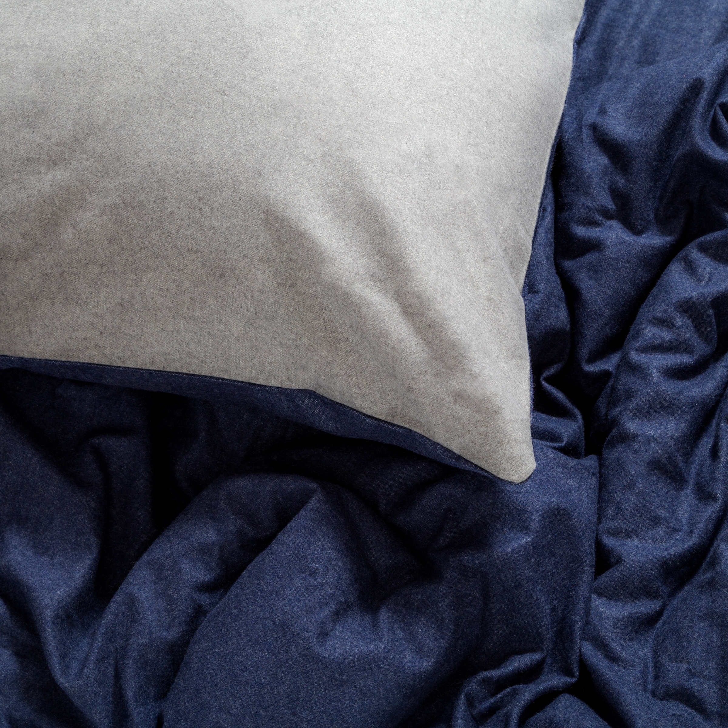 Wolkenfeld Kissenbezug »Flanell Baumwolle Kopfkissenbezug - Premium Kissenbezug« Größe 80x80, 40x80 und 70x90 cm; versteckter Reißverschluss