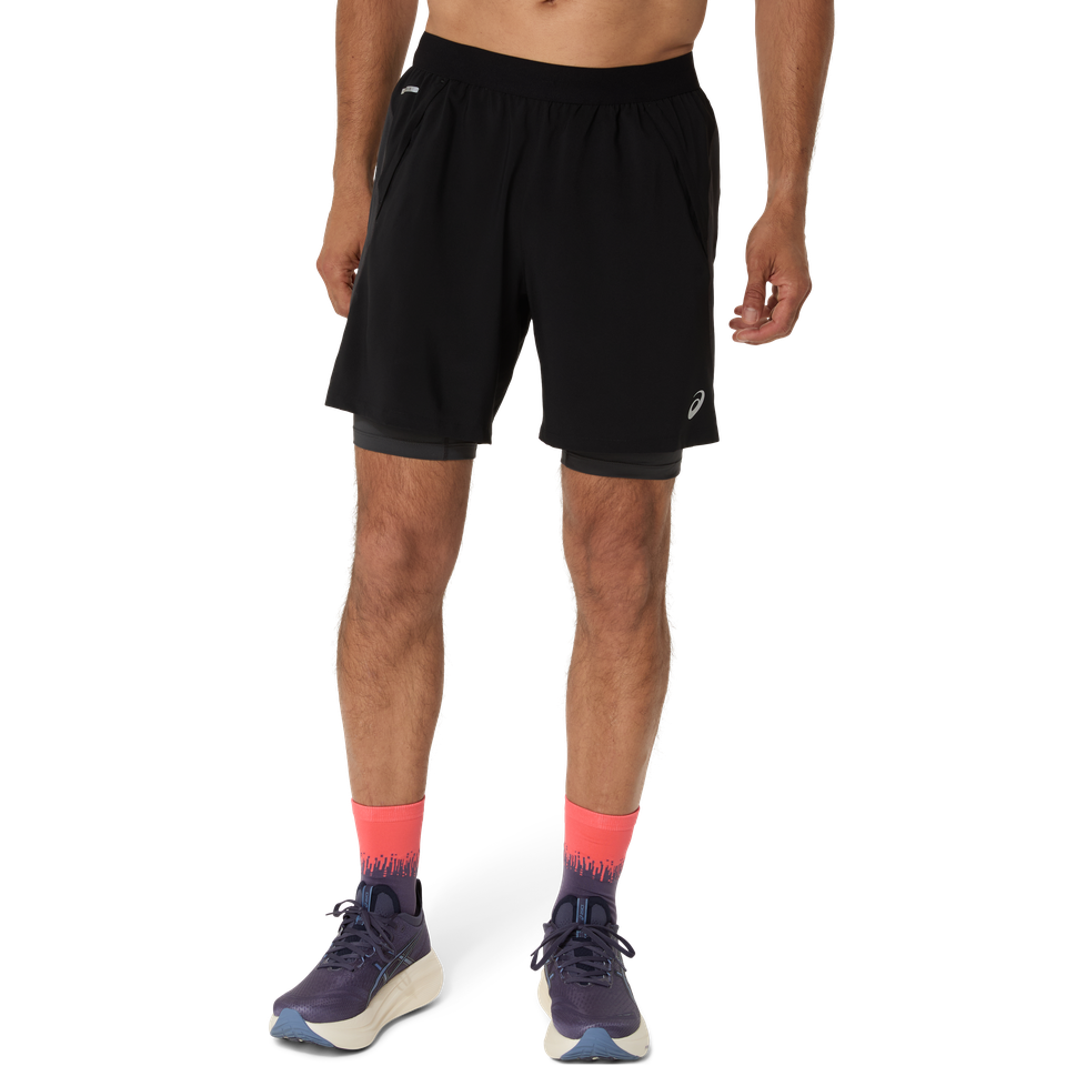 Asics Laufshorts »ROAD 2-N-1 7IN SHORT«  ACTIBREEZE™ Technologie, Schnelltrocknend, Atmungsaktiv