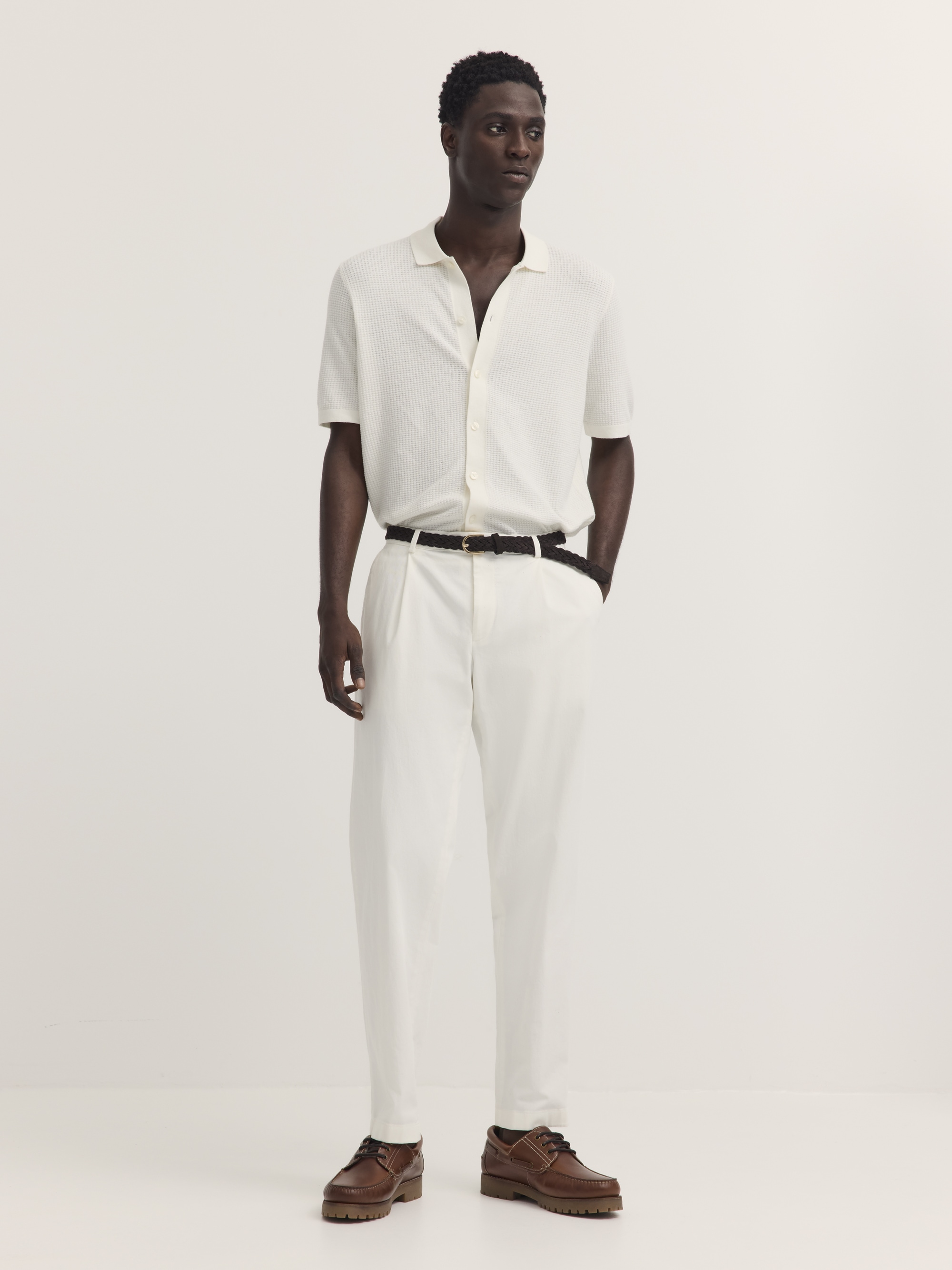 bugatti Poloshirt Regular Fit aus Baumwoll-Mix