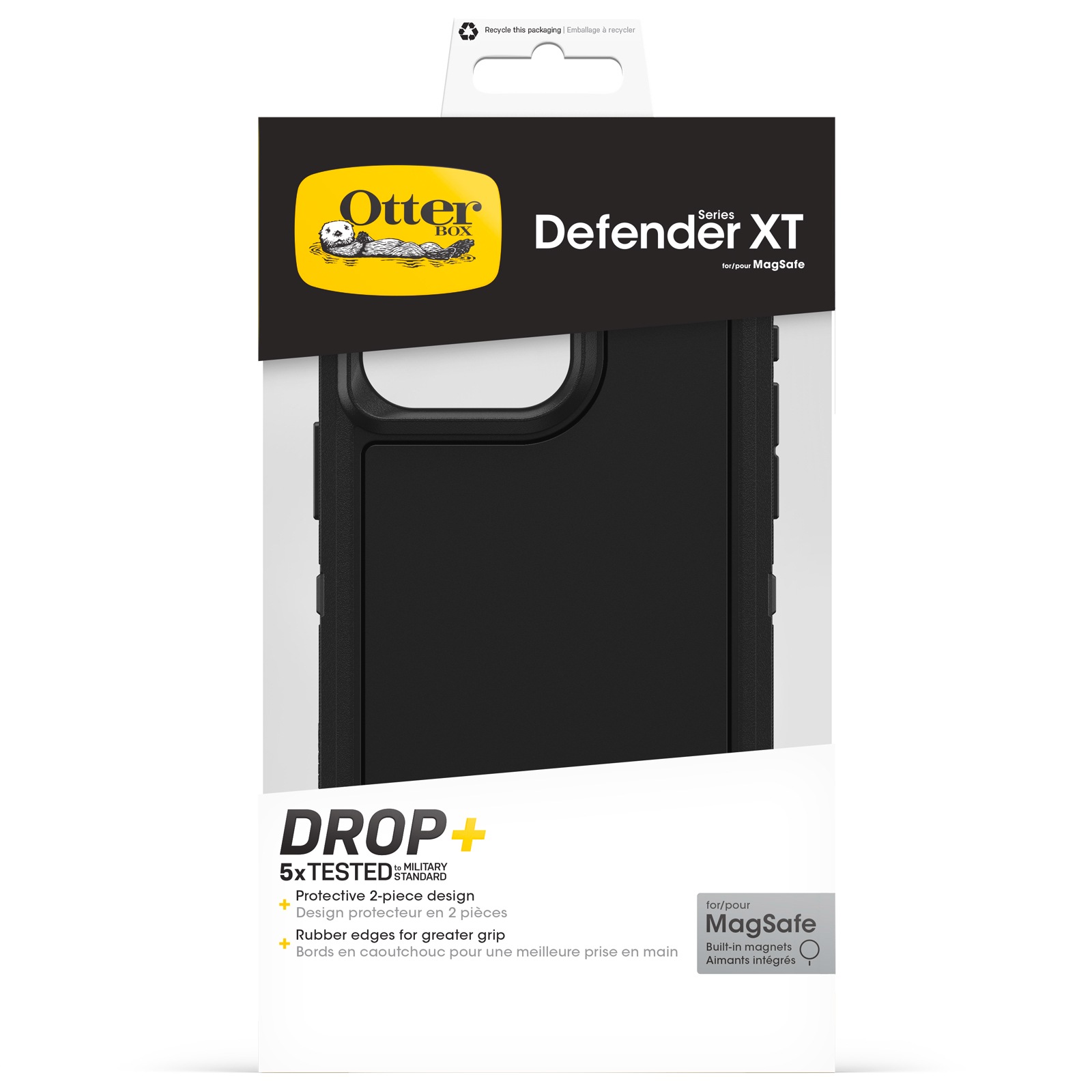 Otterbox Backcover »Defender XT Hülle Apple iPhone 15 Pro Max, MagSafe, stoßfest« Apple iPhone 15 Pro Max ultra-robust, schützende Hülle, 5x getestet nach Militärstandard