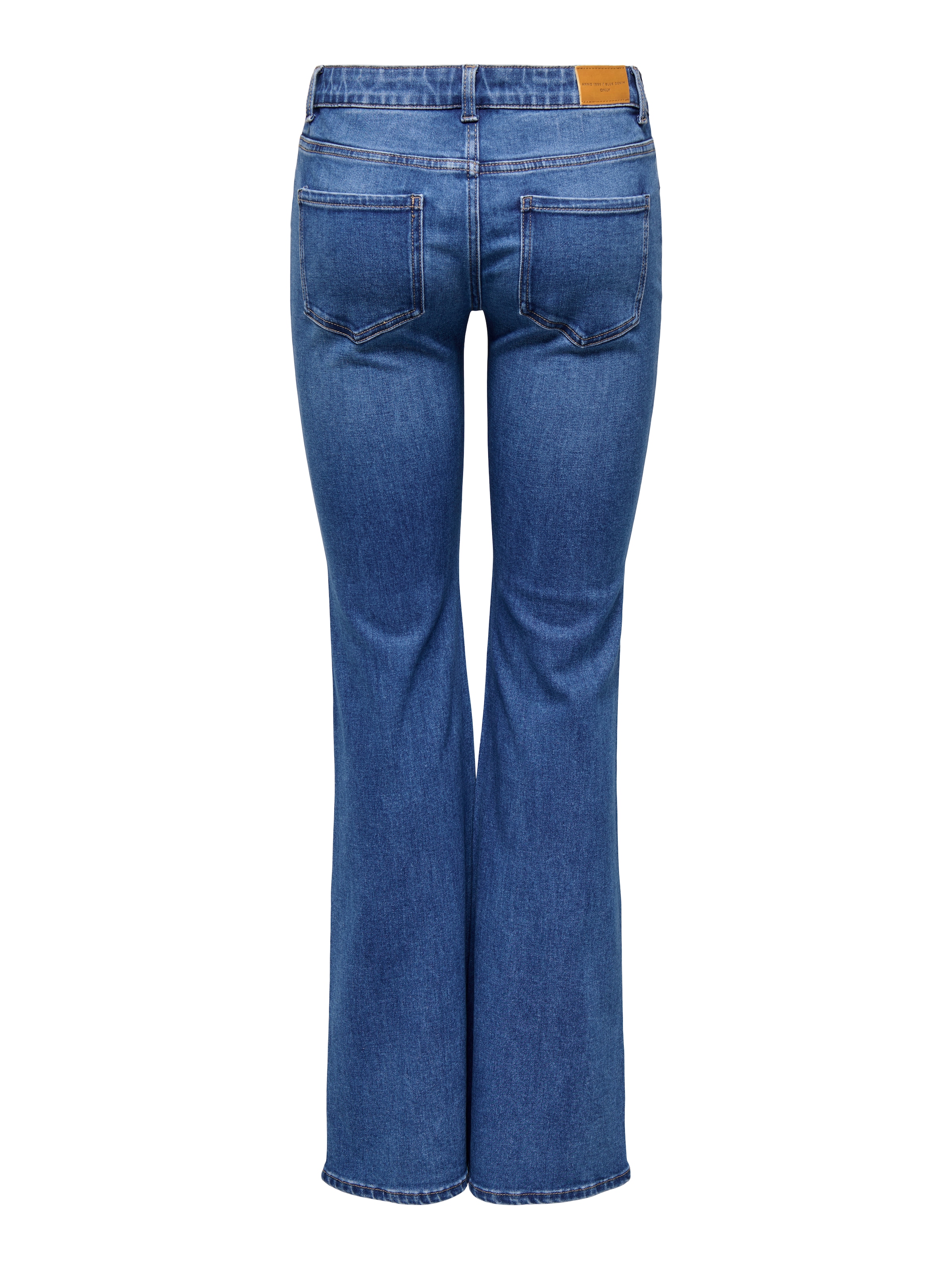 ONLY Bootcut-Jeans »ONLTIGER LW WIDE MB FLARED DNM PIM«