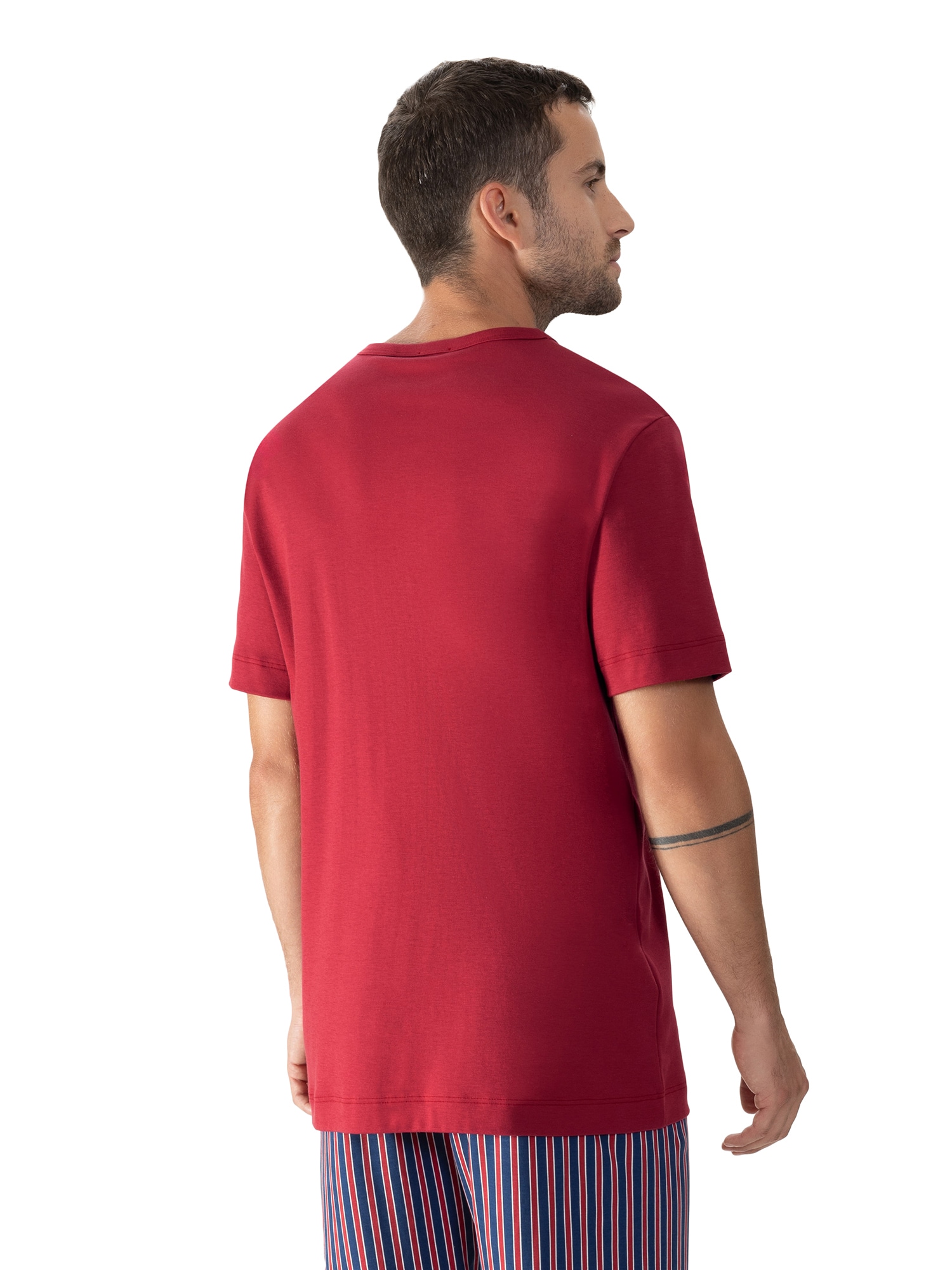 Mey V-Shirt »SOLID NIGHT«, T-Shirt aus Interlock-Jersey