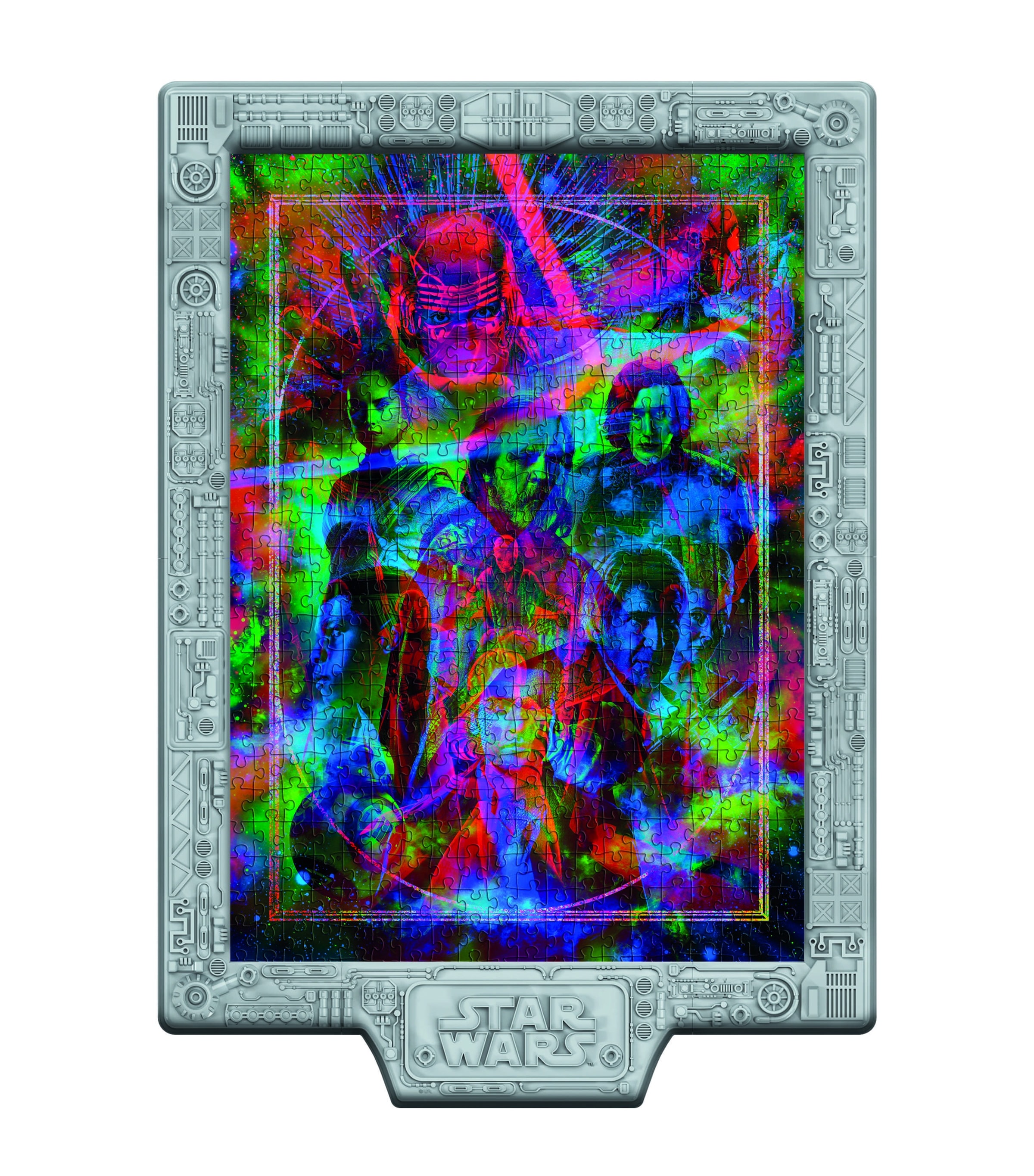 Clementoni® Puzzle »Star Wars - The Metamorphic Art Collection Episode 7-8-9« Mit Licht; Made in Europe